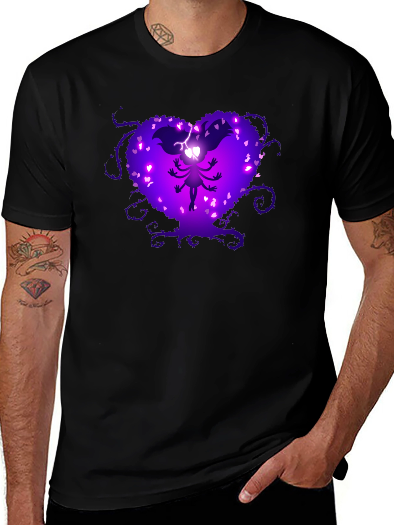 Variant 25 of Heart Tree Graphic Tee - Unique Design