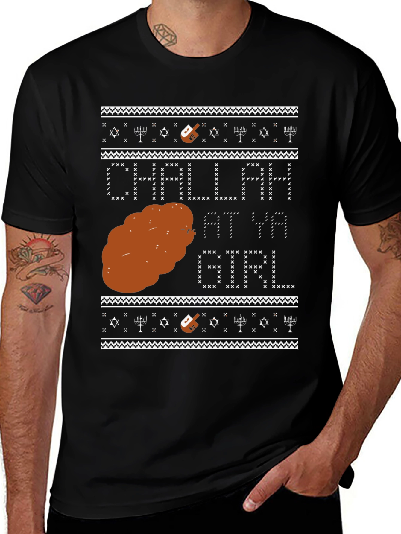 Challah At Ya Girl Hanukkah T-Shirt
