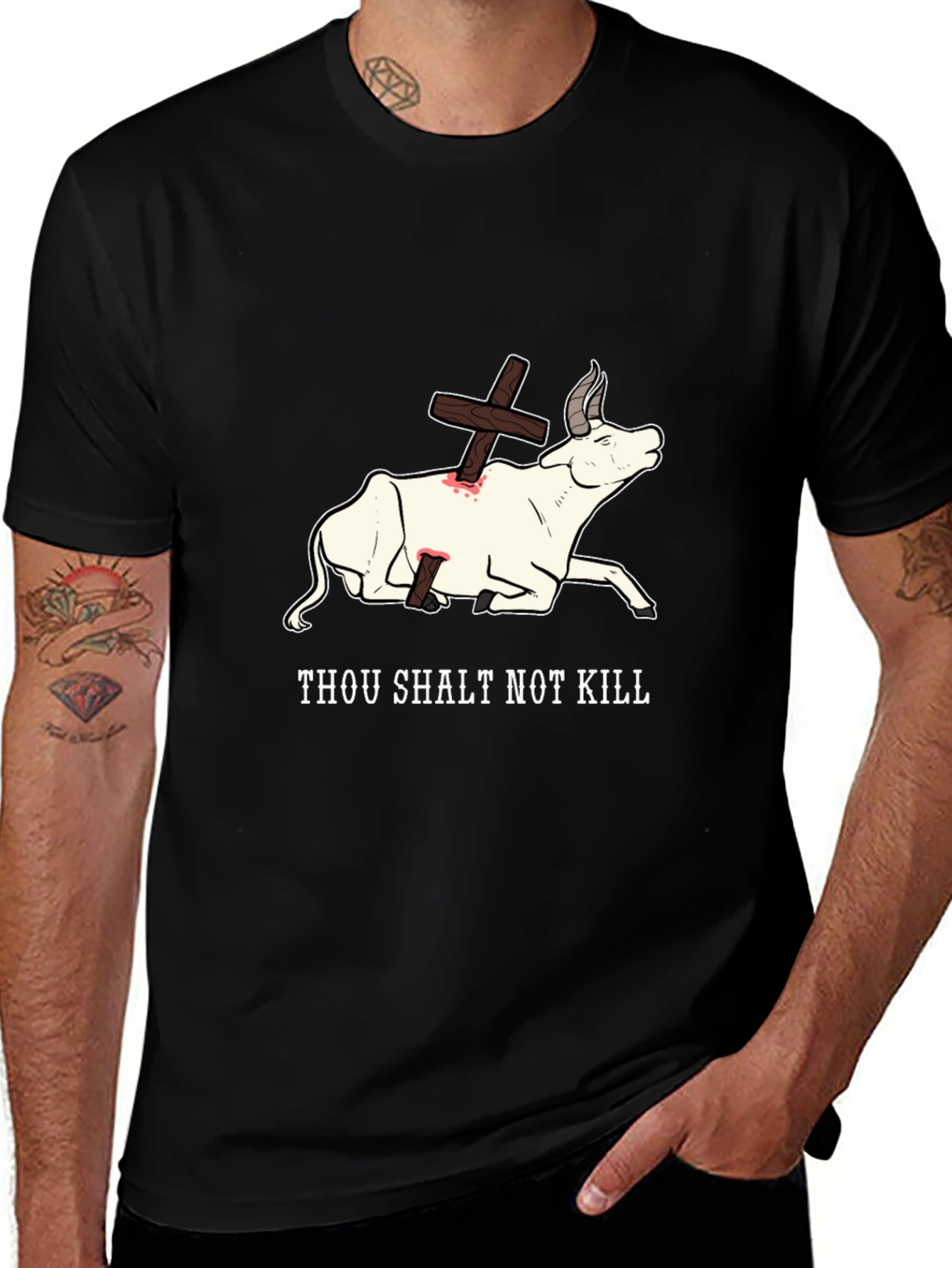 Variant 26 of Thou Shalt Not Kill T-Shirt