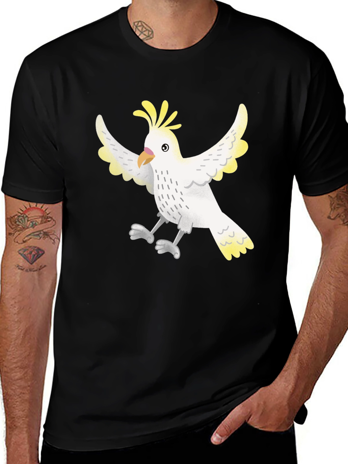 Variant 29 of Cockatoo T-Shirt - Unique Graphic Tee for Bird Lovers