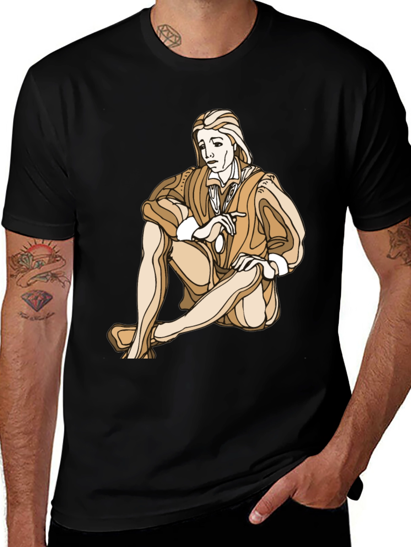 Variant 8 of Renaissance Style T-Shirt