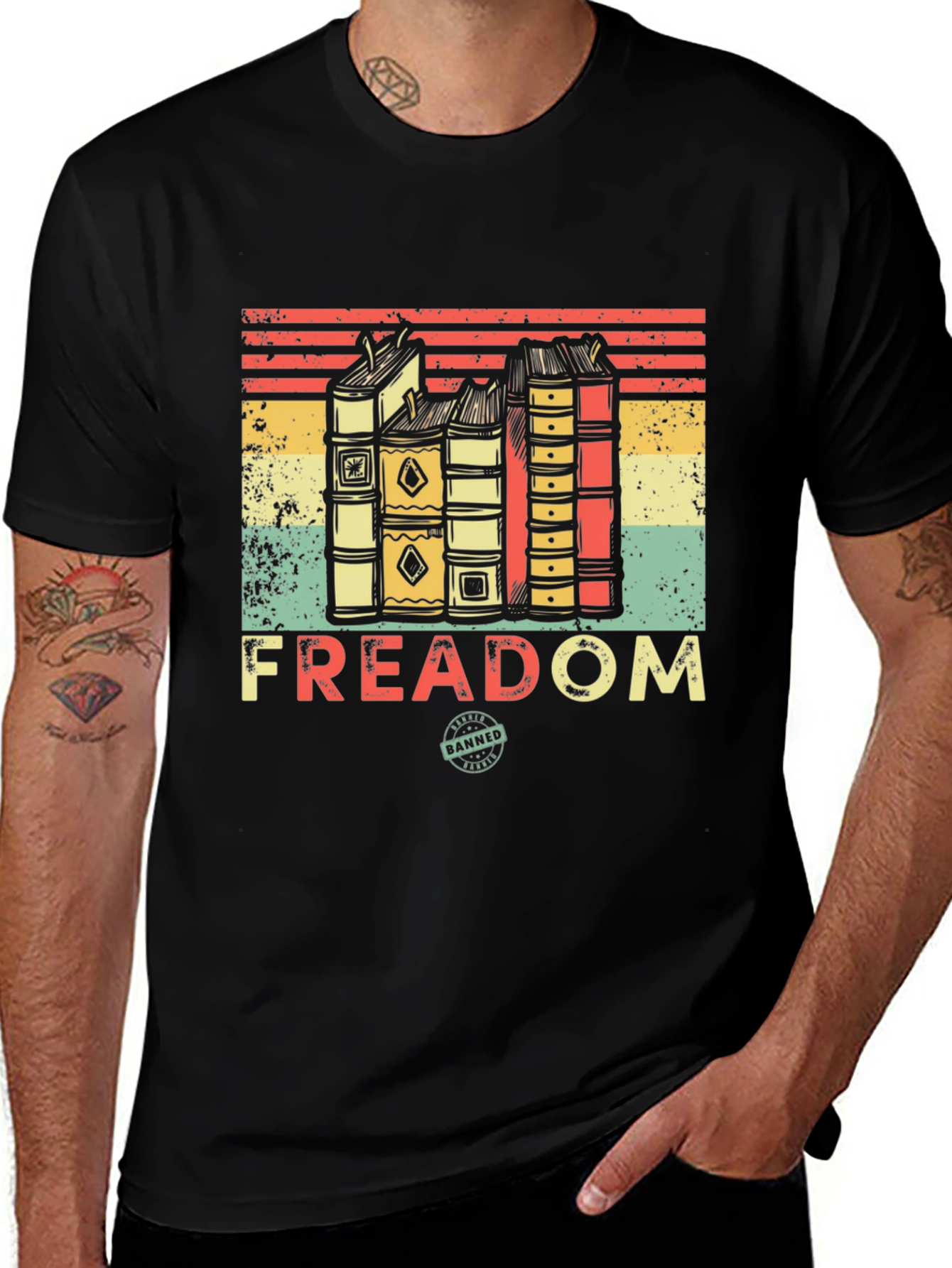 Variant 5 of Freedom Banned Books T-Shirt