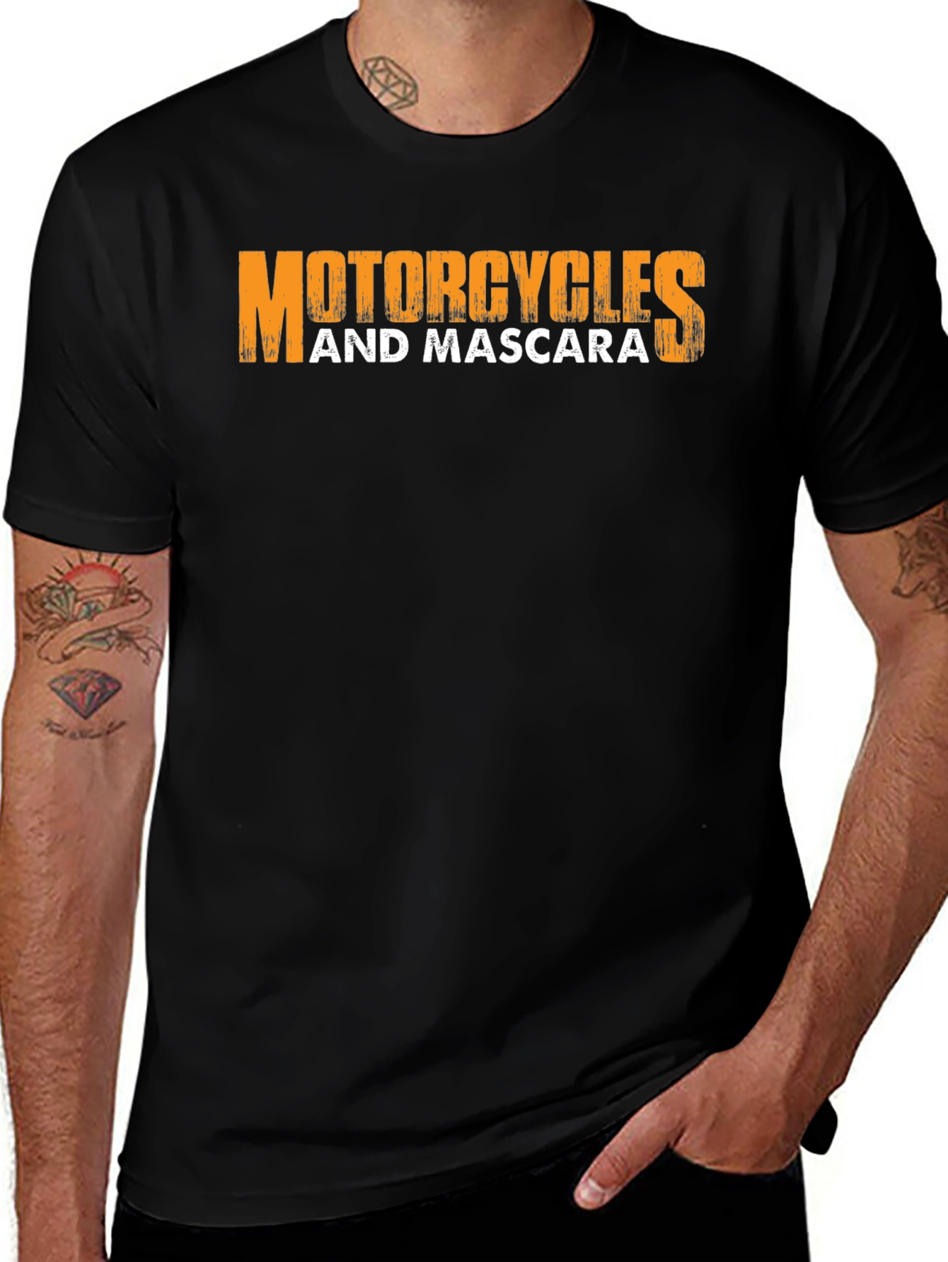 Variant 15 of Motorcycles and Mascara Graphic Tee