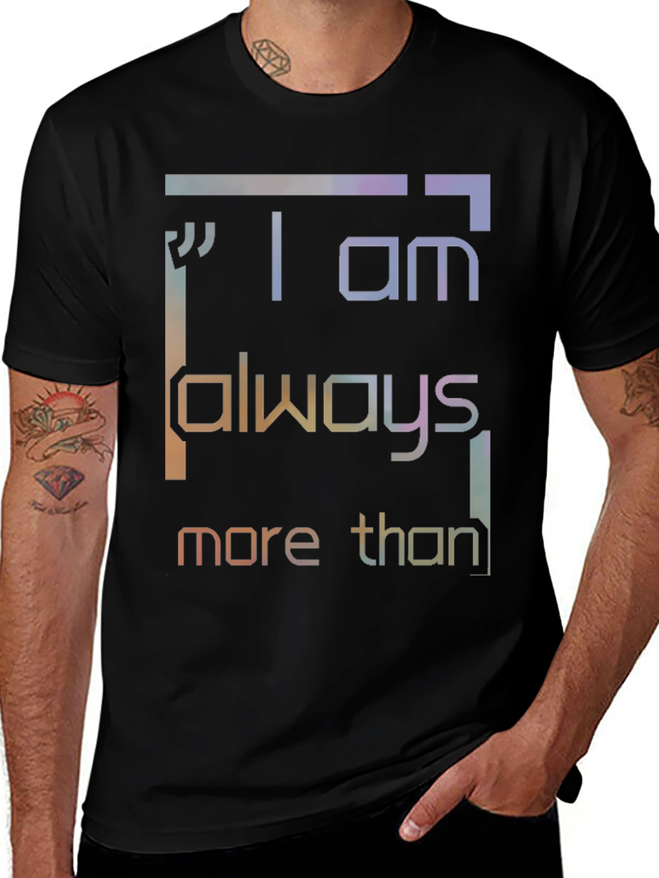 Variant 5 of I am Always More Than Black Graphic Tee
