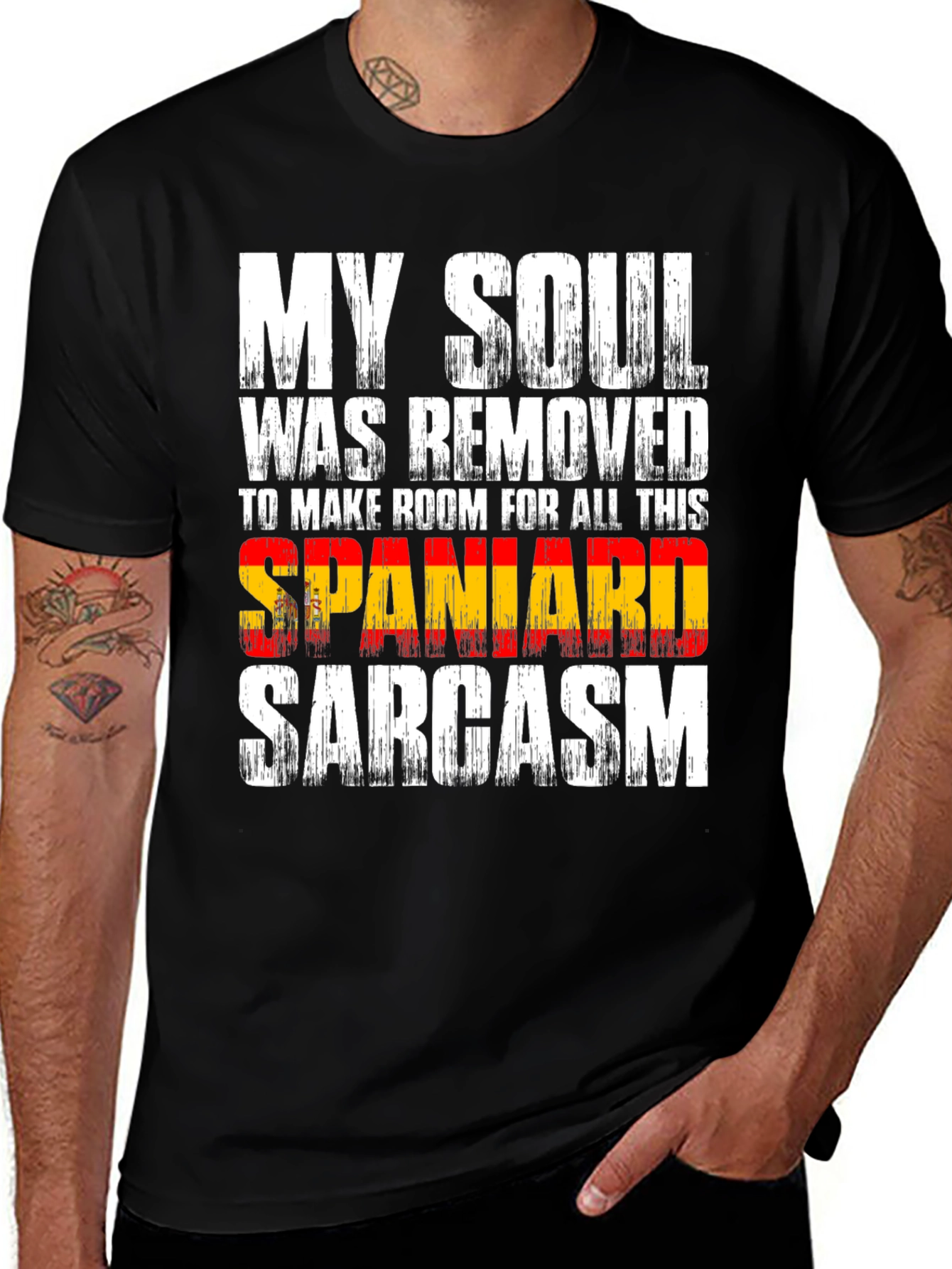 Spanish Sarcasm T-Shirt - Funny Novelty Tee