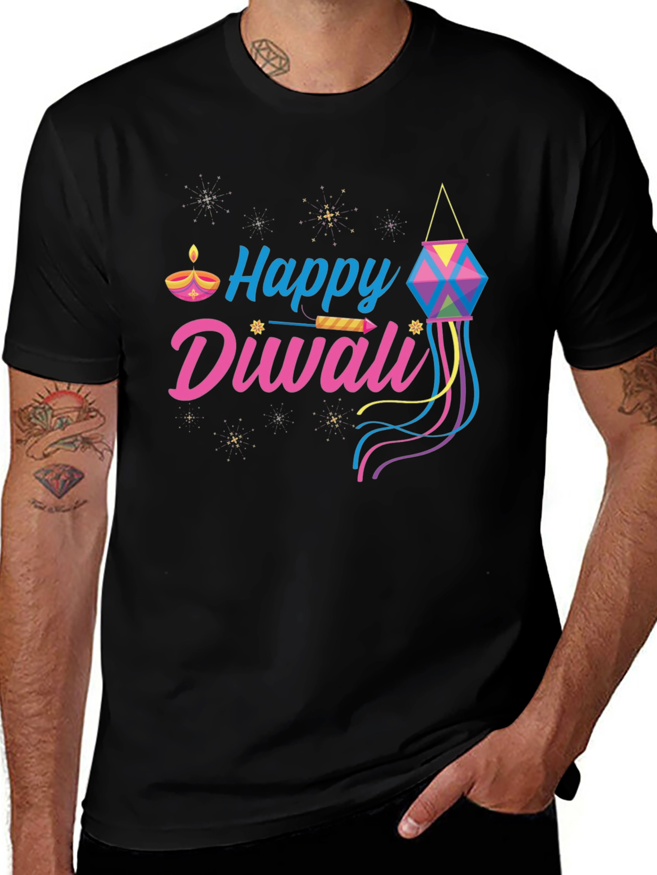 Happy Diwali T-Shirt - Festive Holiday Apparel