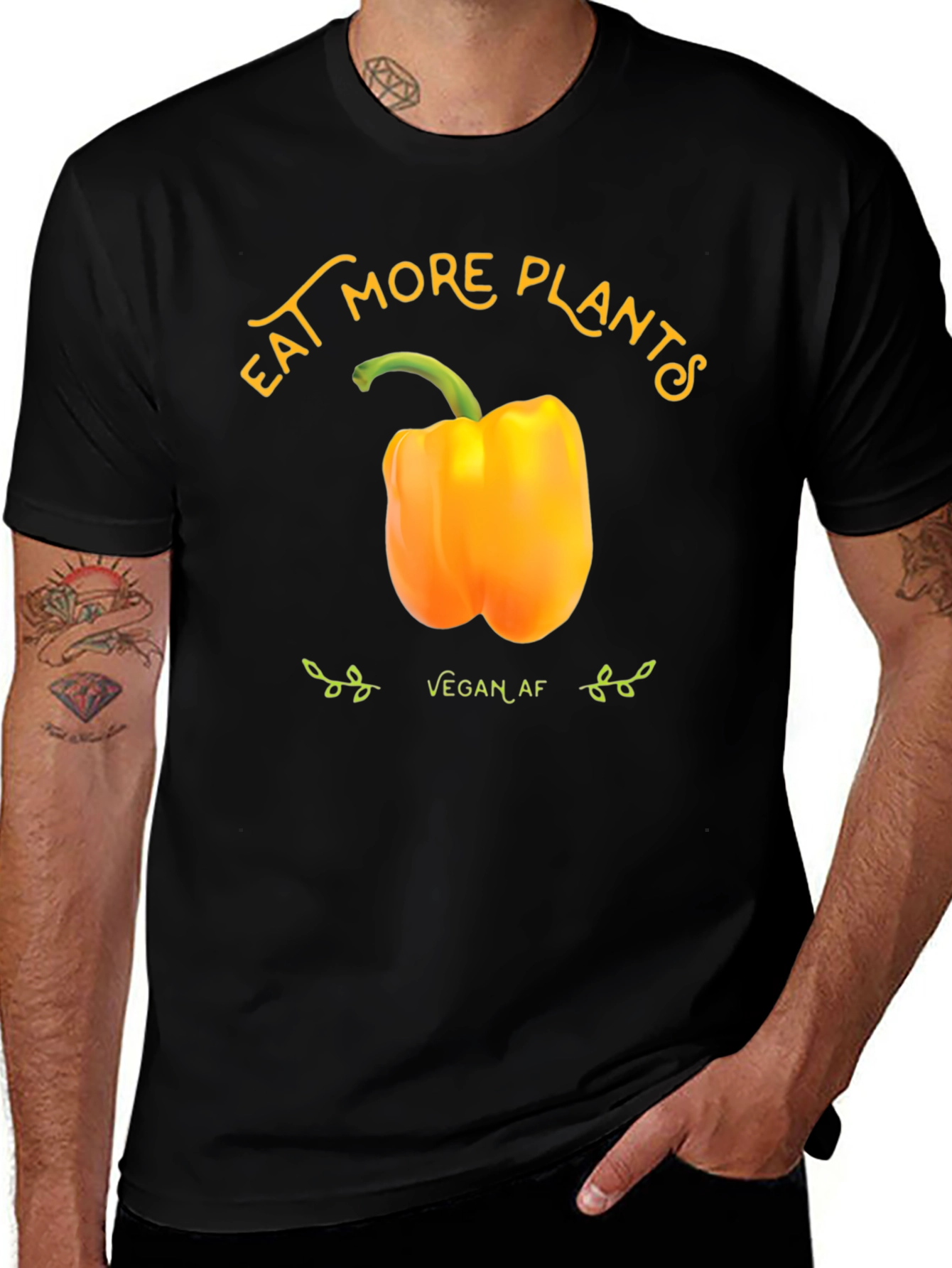 Eat More Plants Vegan T-Shirt