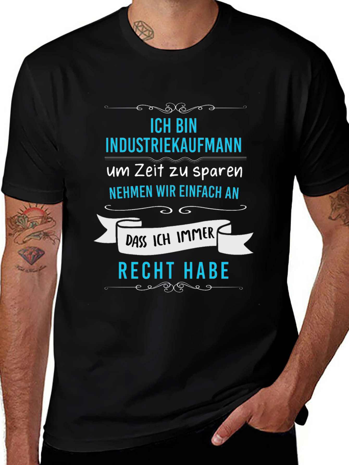 Industriekaufmann T-Shirt - Always Right