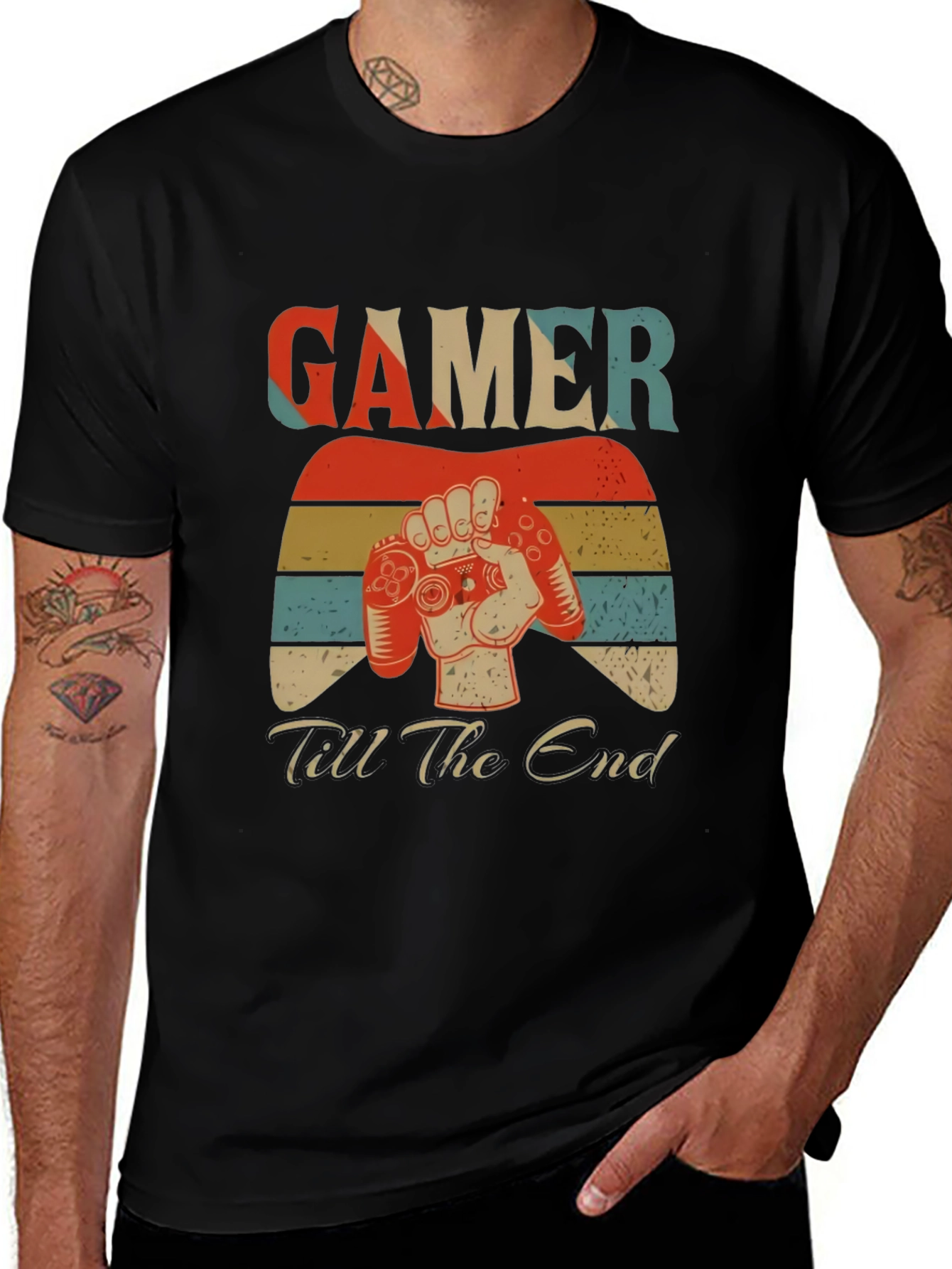 Variant 13 of Gamer Till The End Graphic Tee
