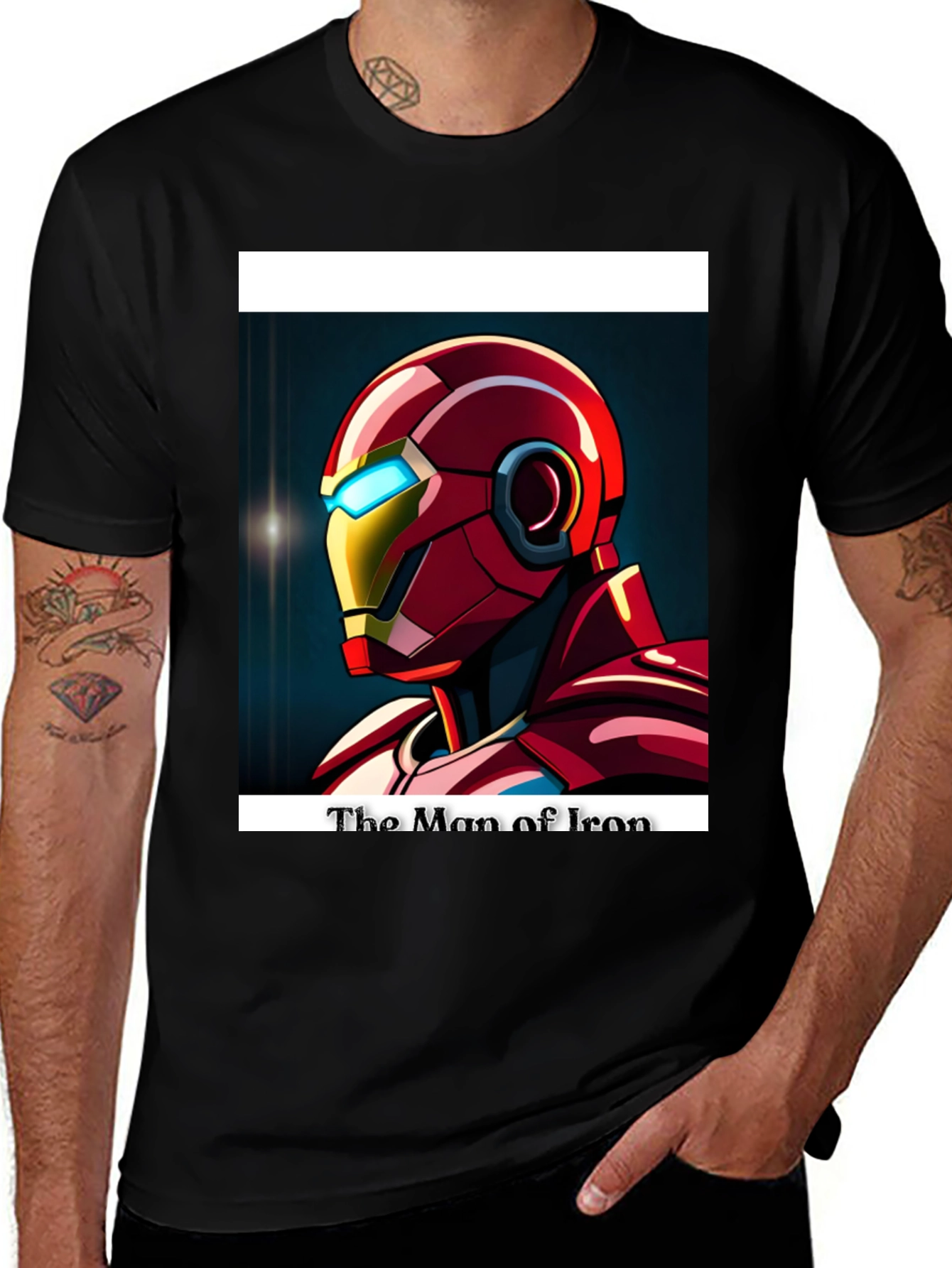 Iron Man T-Shirt - The Man of Iron