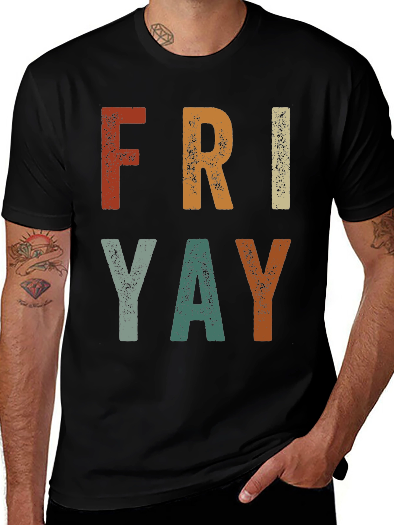 Friday Yay T-Shirt - Casual Weekend Wear