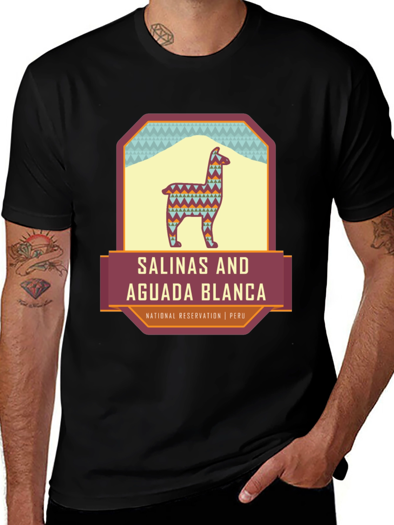 Variant 13 of Salinas Aguada Blanca National Reserve T-Shirt