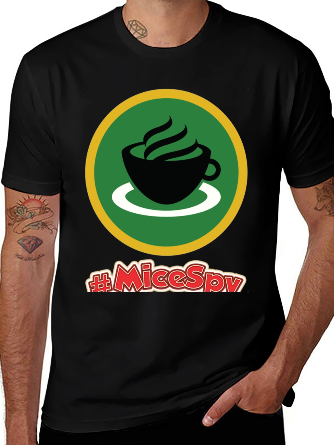 Variant 7 of MiceSpv Coffee T-Shirt