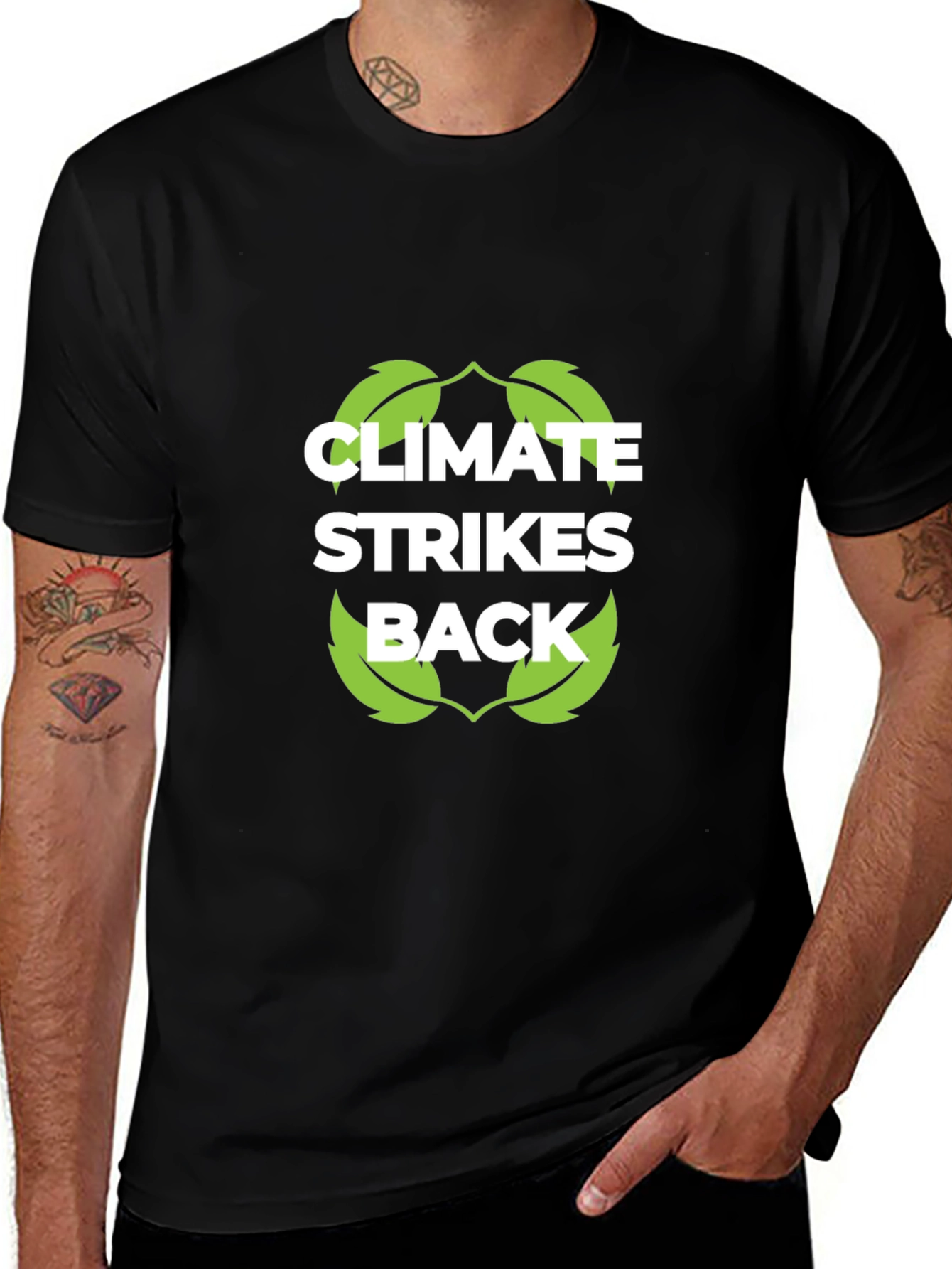 Variant 4 of Climate Strikes Back Graphic T-Shirt