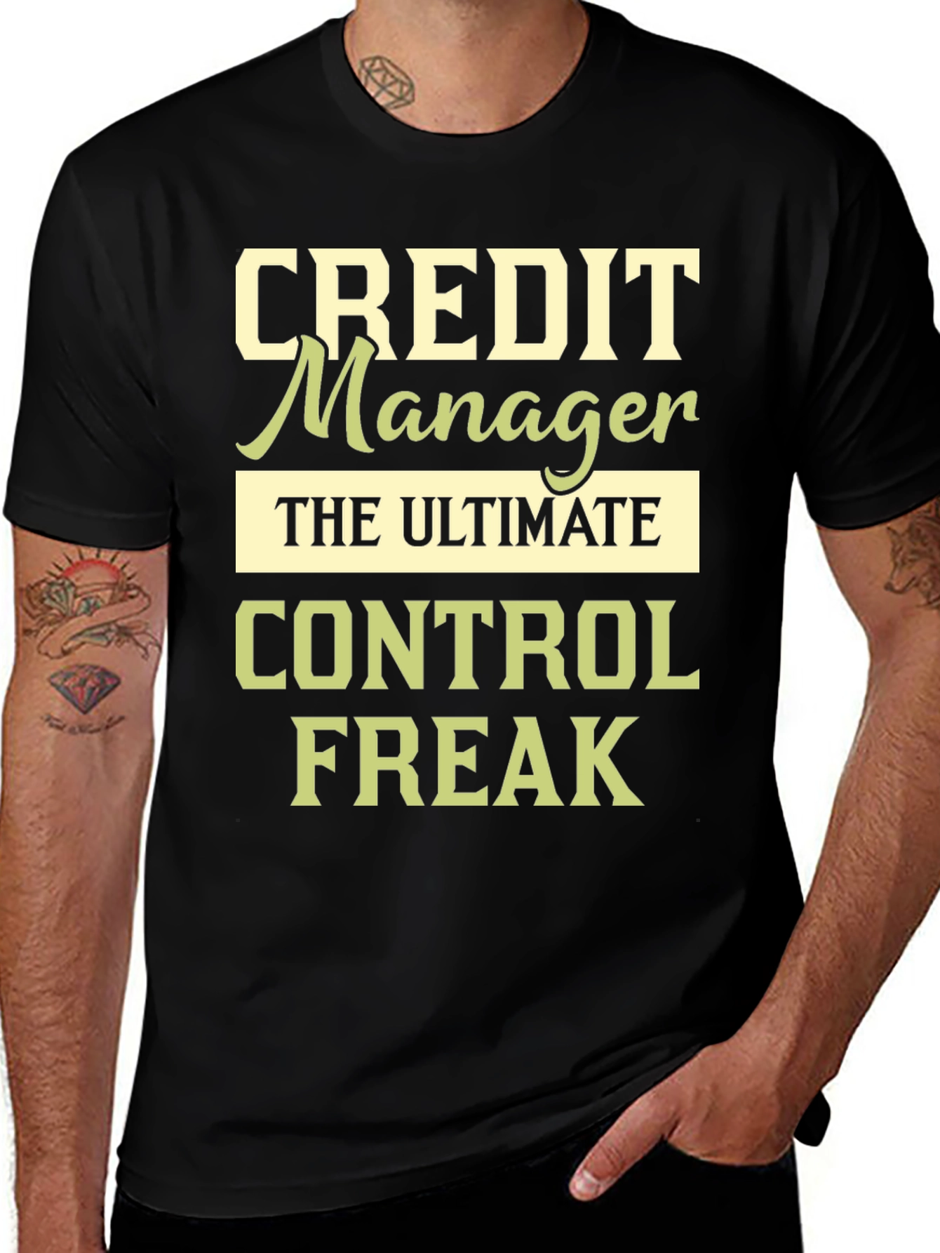 Variant 29 of Credit Manager Control Freak Graphic T-Shirt