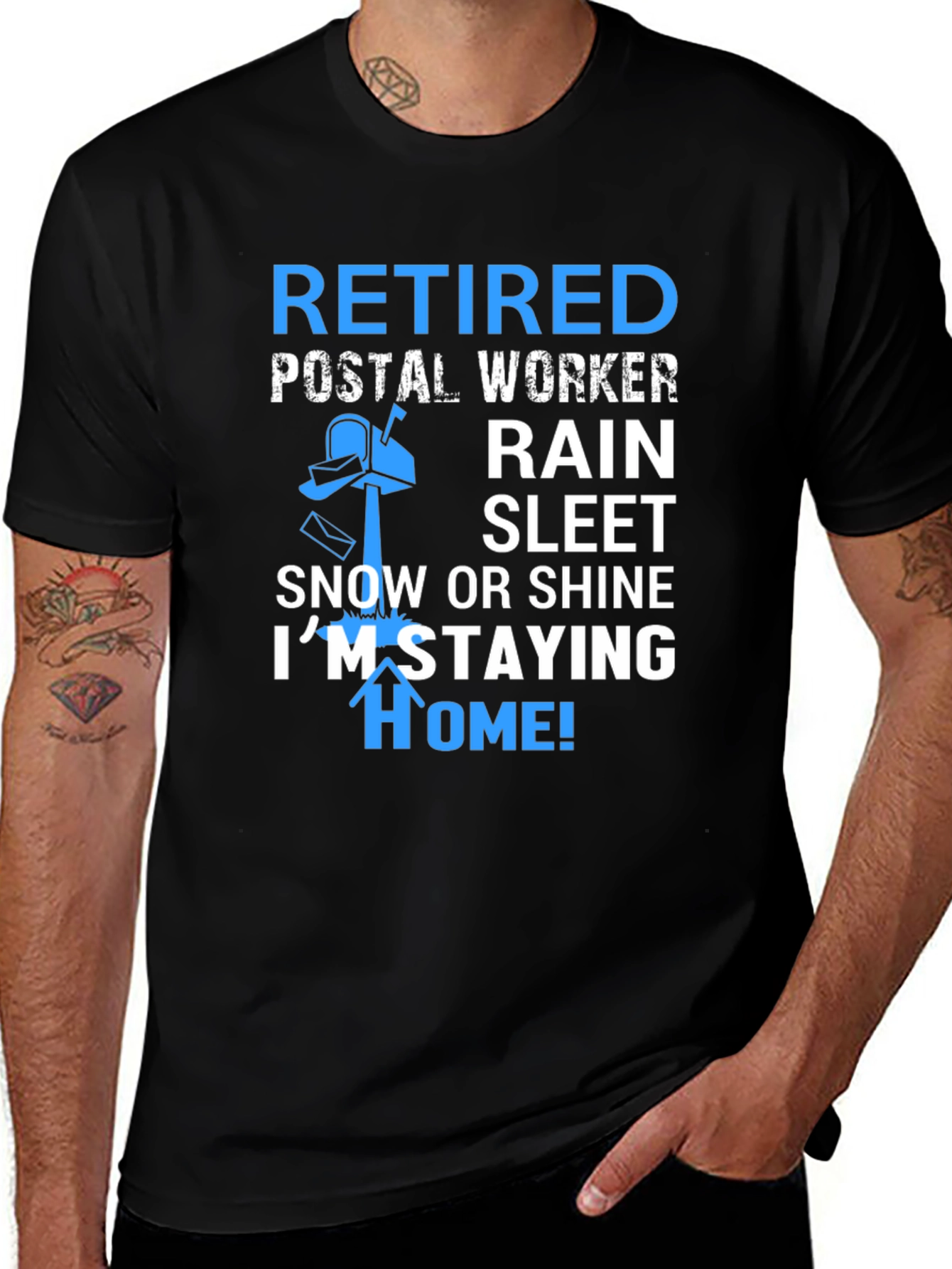 Variant 29 of Retired Postal Worker T-Shirt