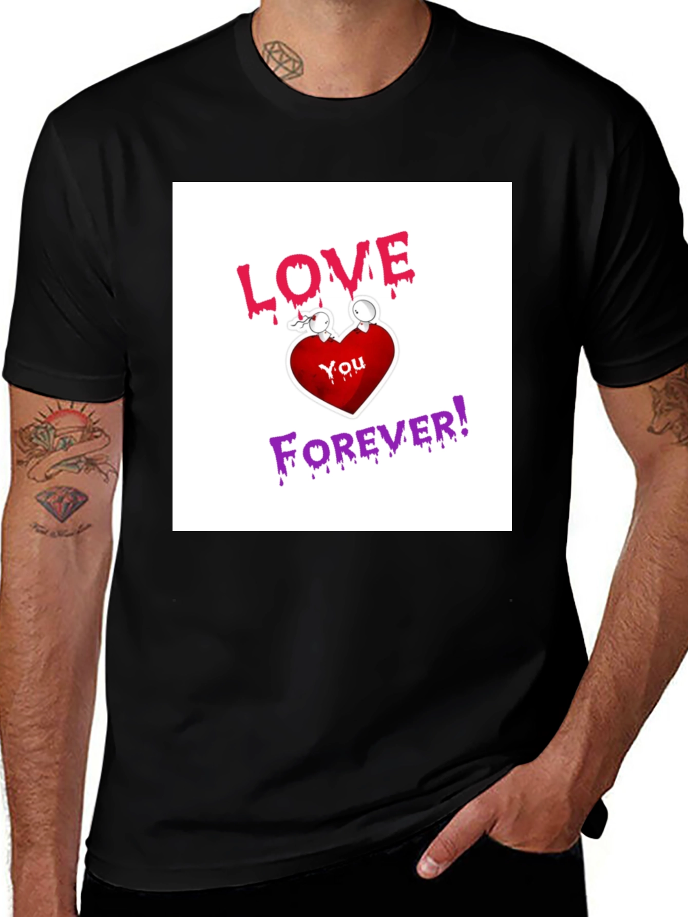 Variant 20 of Love You Forever Graphic T-Shirt