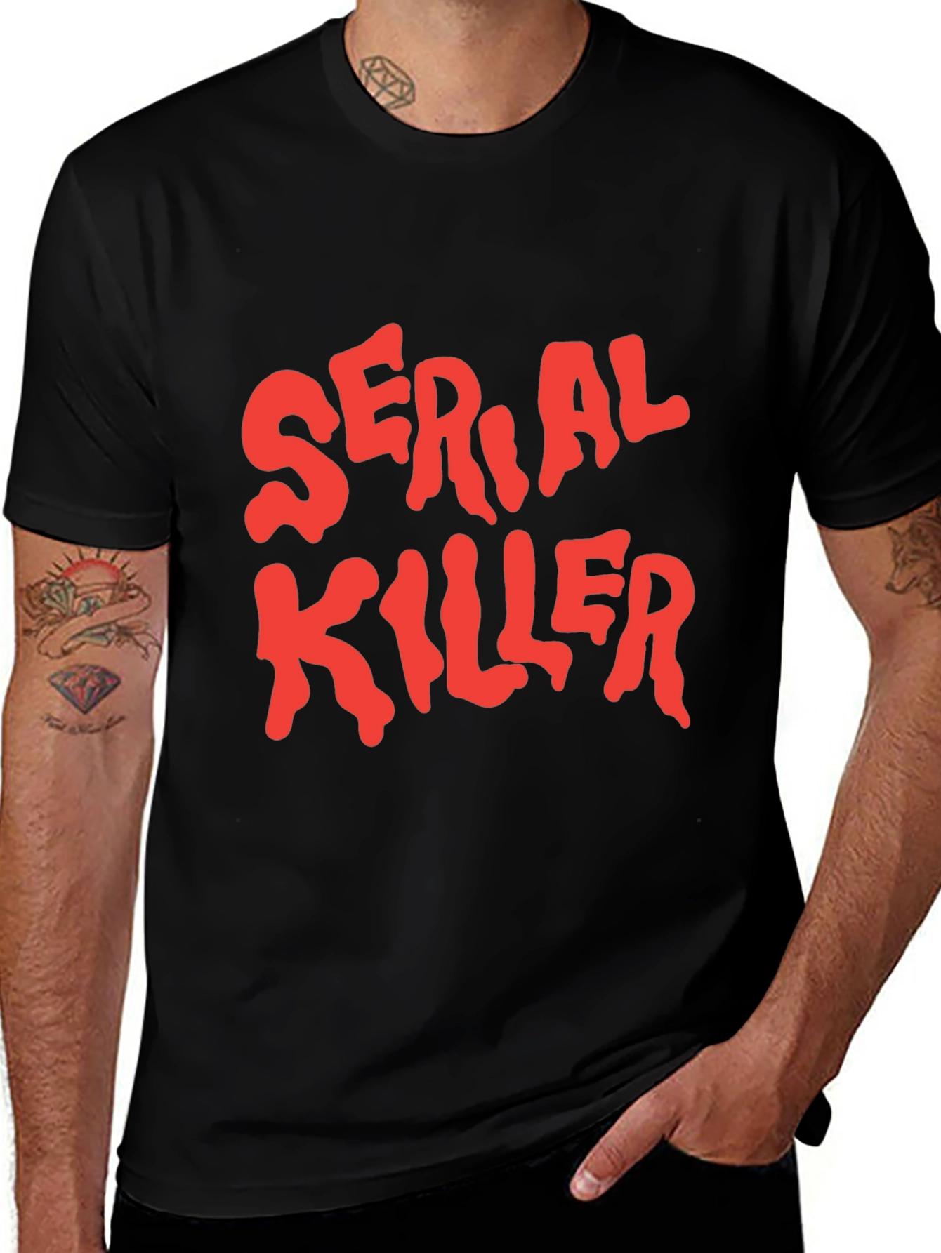 Variant 20 of Serial Killer Graphic Tee - Bold Statement T-Shirt