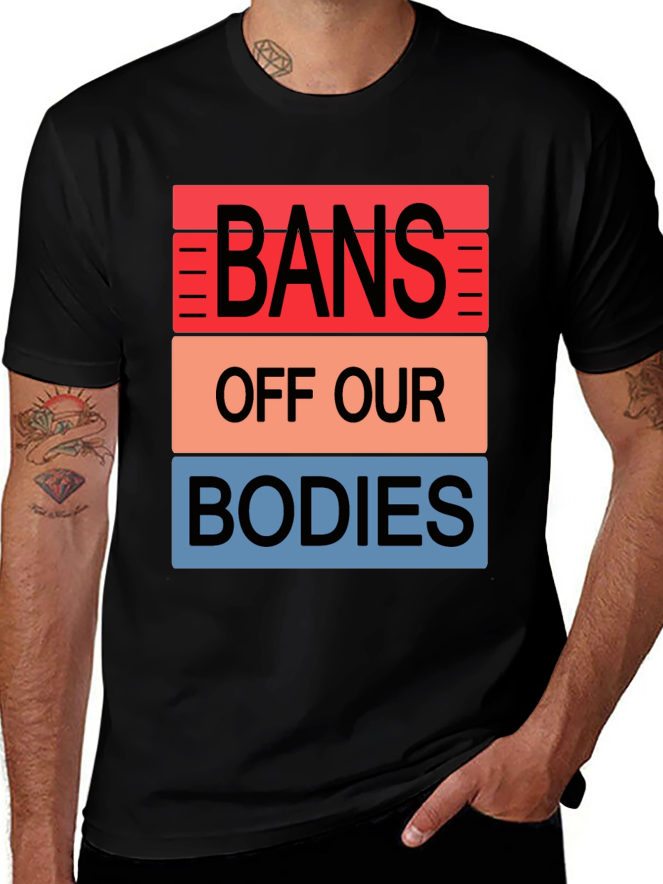 Bans Off Our Bodies Graphic T-Shirt