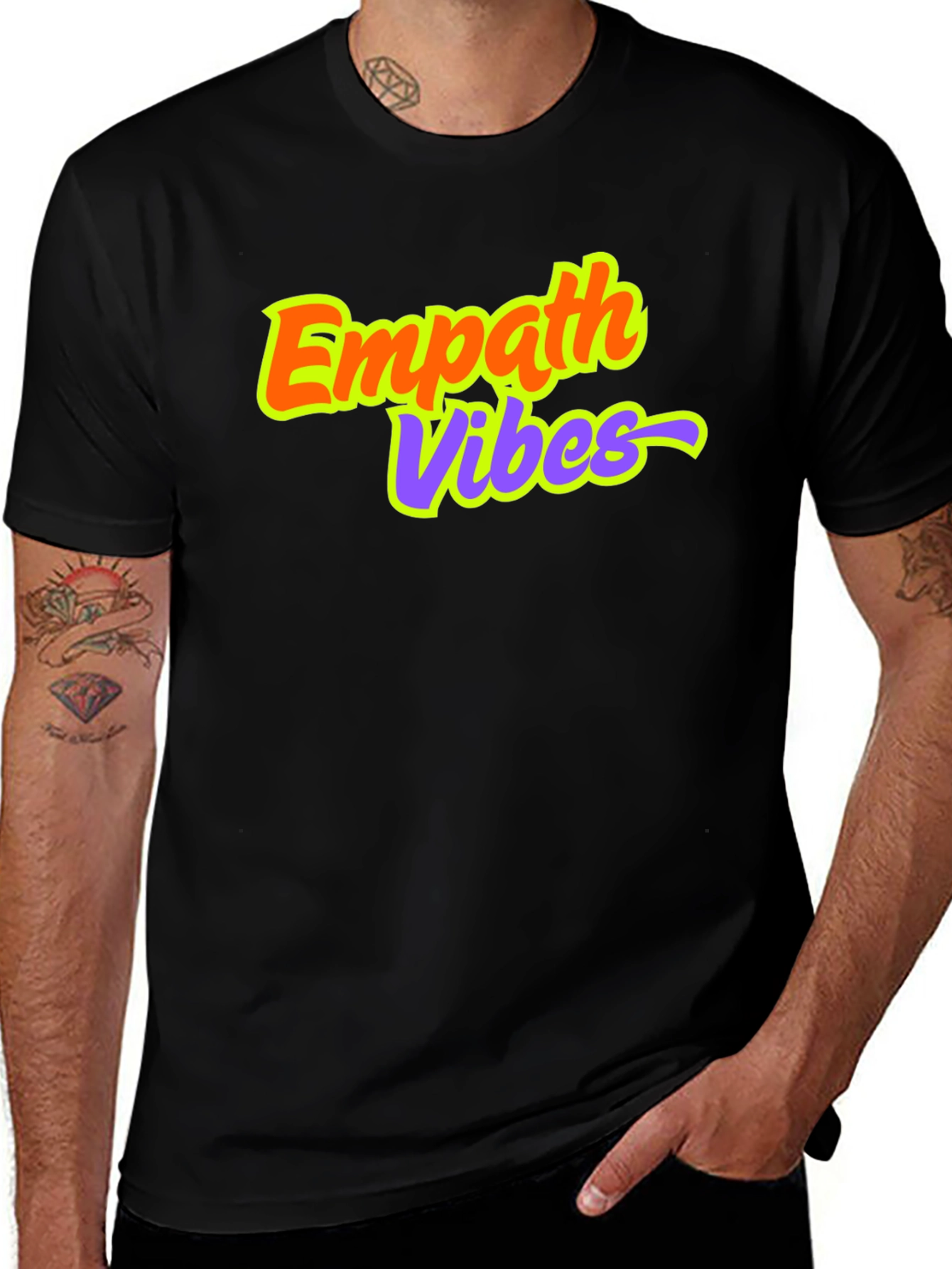 Variant 26 of Empath Vibes Graphic T-Shirt - Trendy Tee