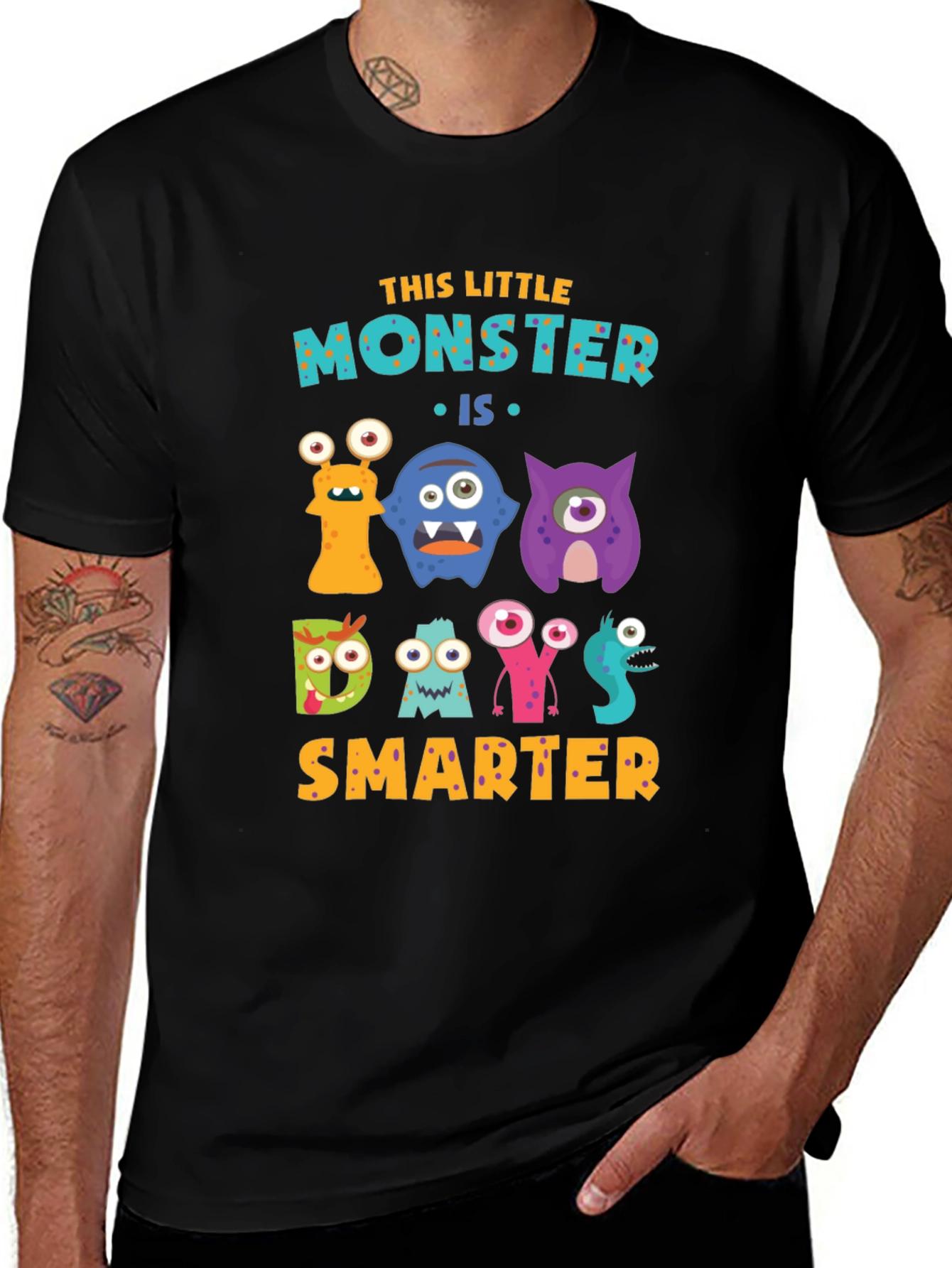Variant 8 of Monster Days Smarter T-Shirt