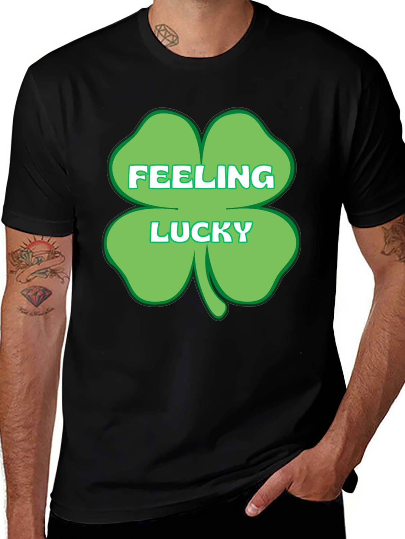 Feeling Lucky Shamrock T-Shirt