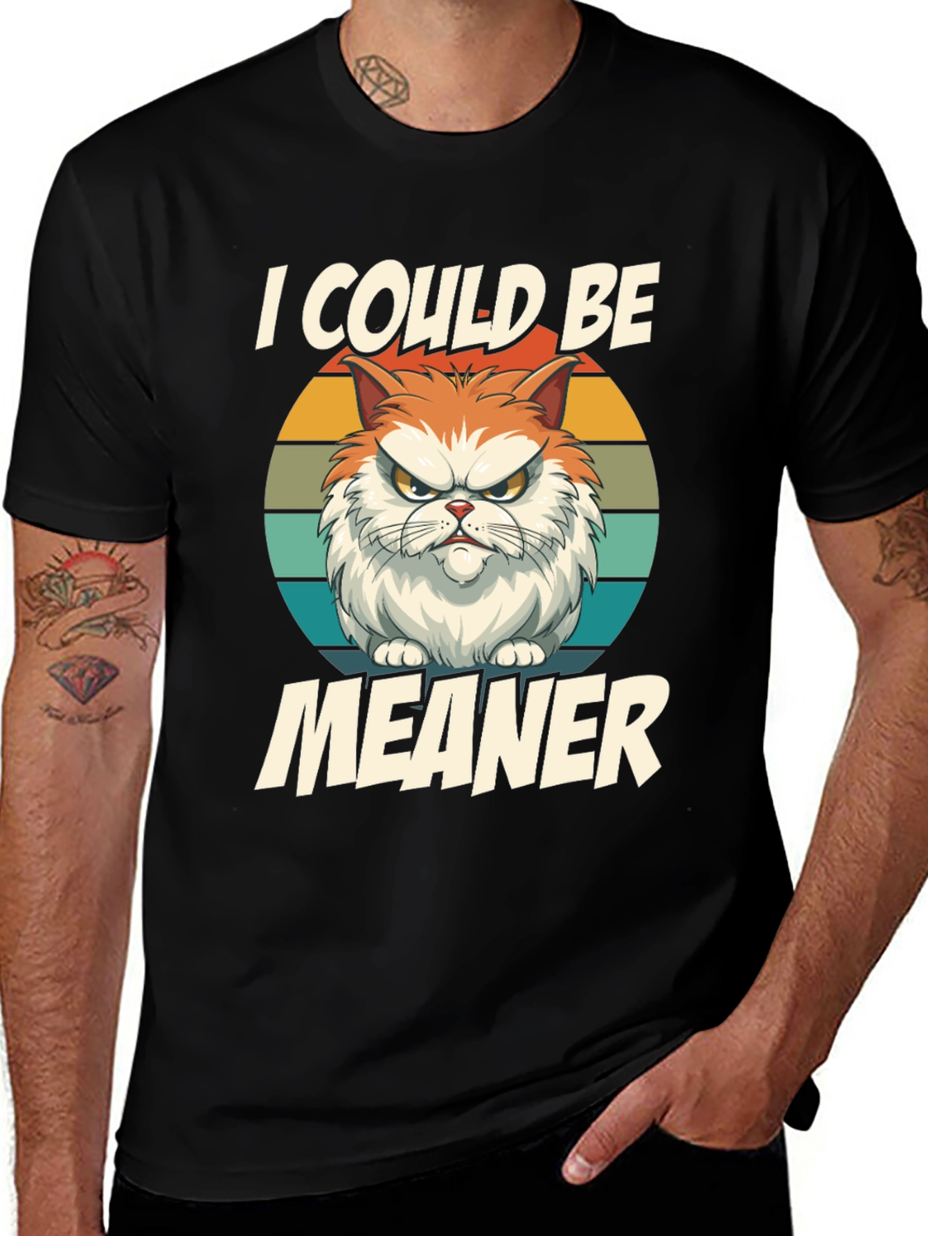 Variant 30 of I Could Be Meaner T-Shirt