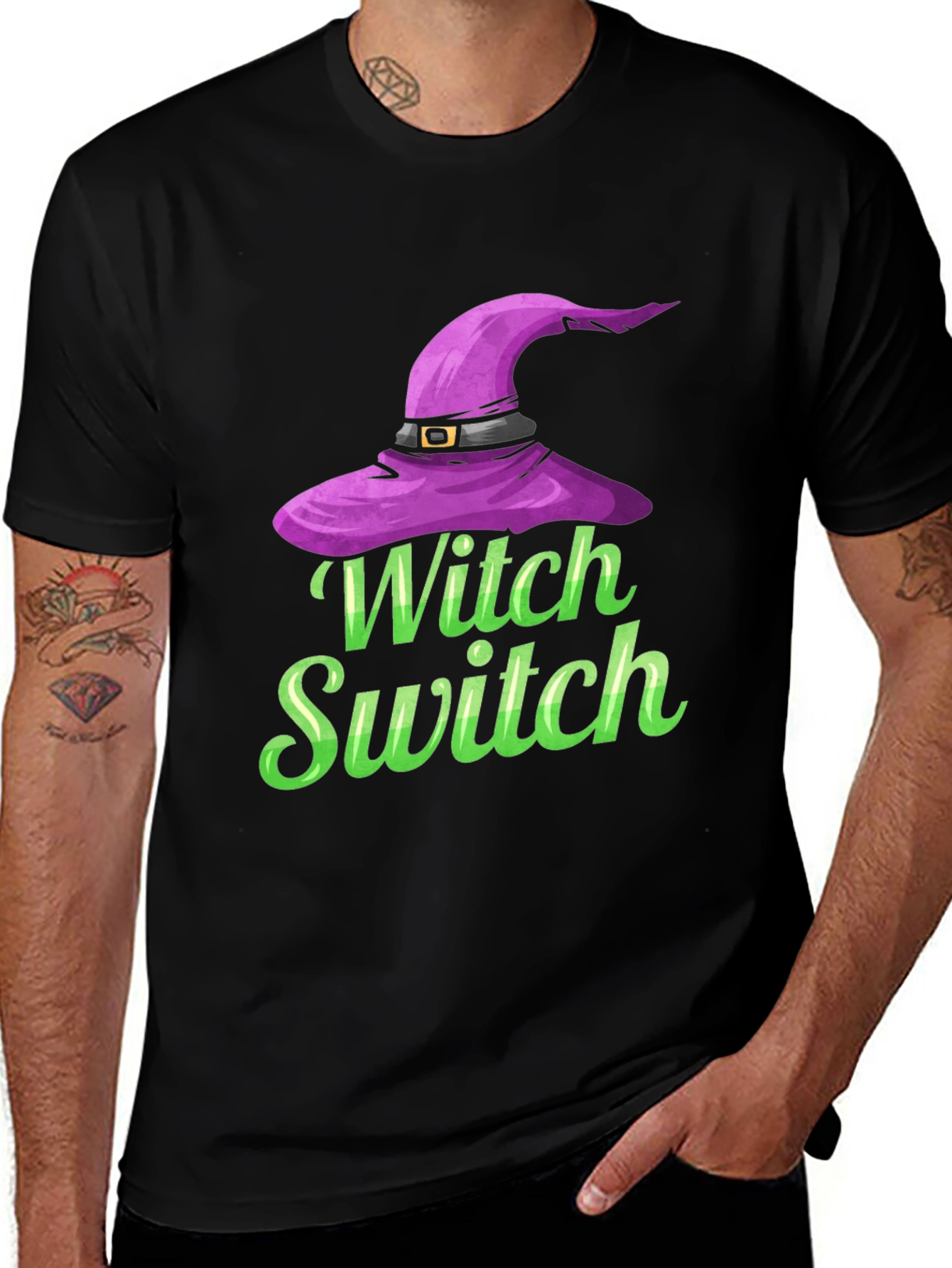 Witch Switch Halloween T-Shirt