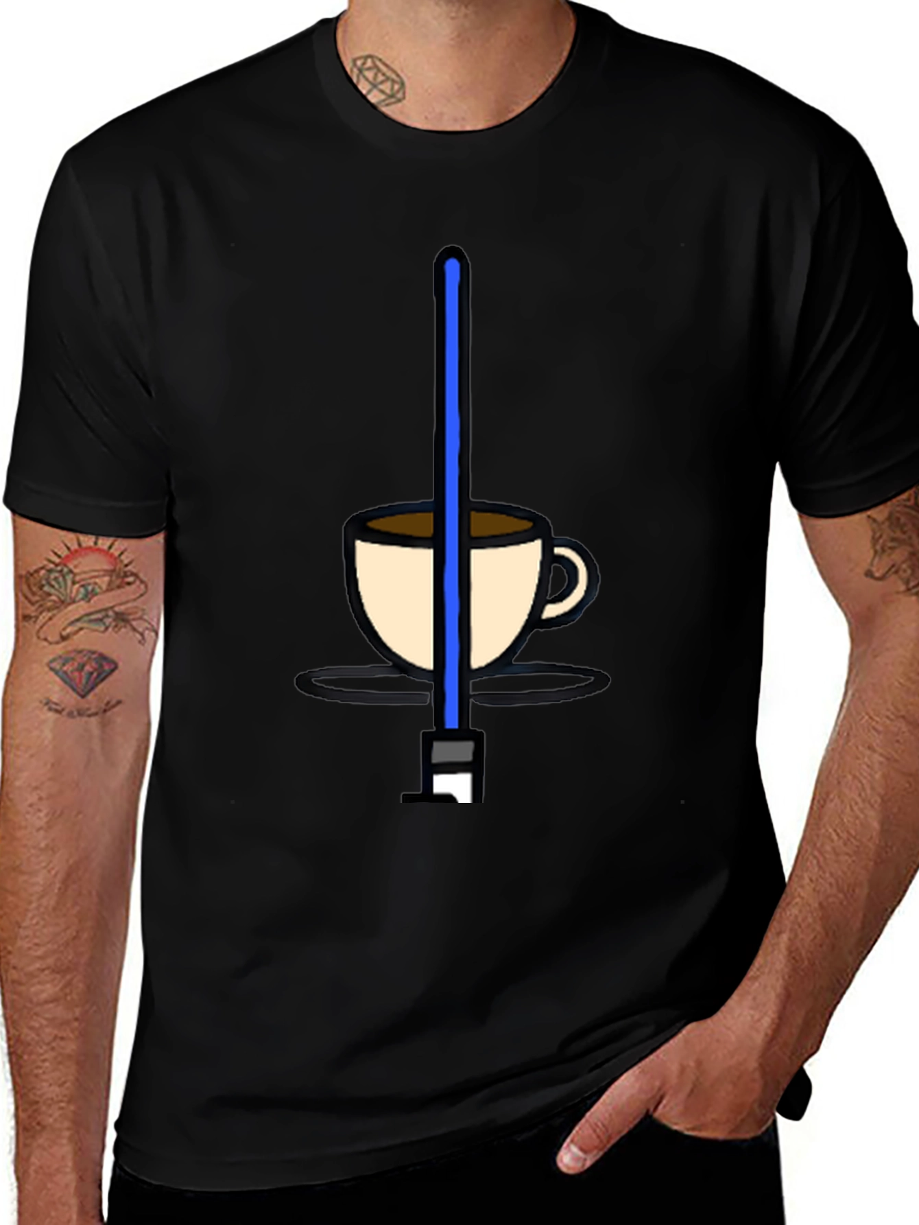 Variant 15 of Star Wars Coffee T-Shirt - Funny Sci-Fi Tee