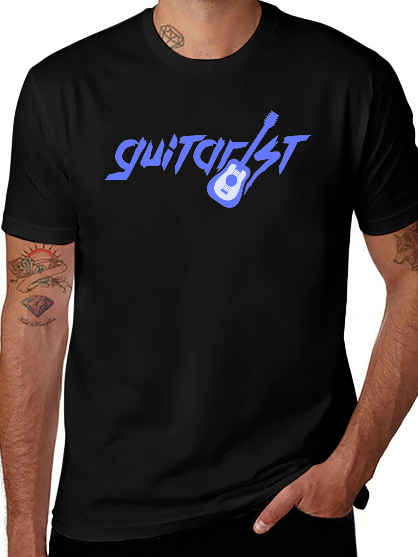 Variant 28 of Guitarist T-Shirt: Music Lover Tee