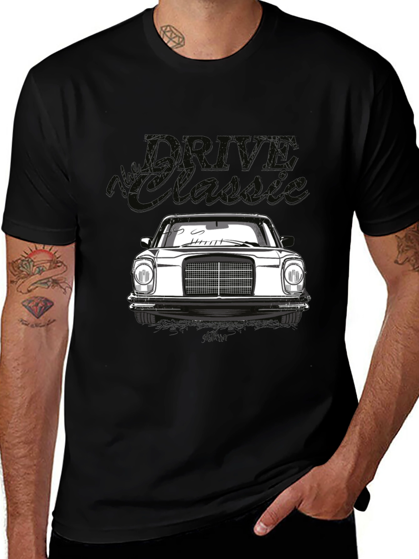 Variant 15 of Classic Car T-Shirt - Drive the Classic