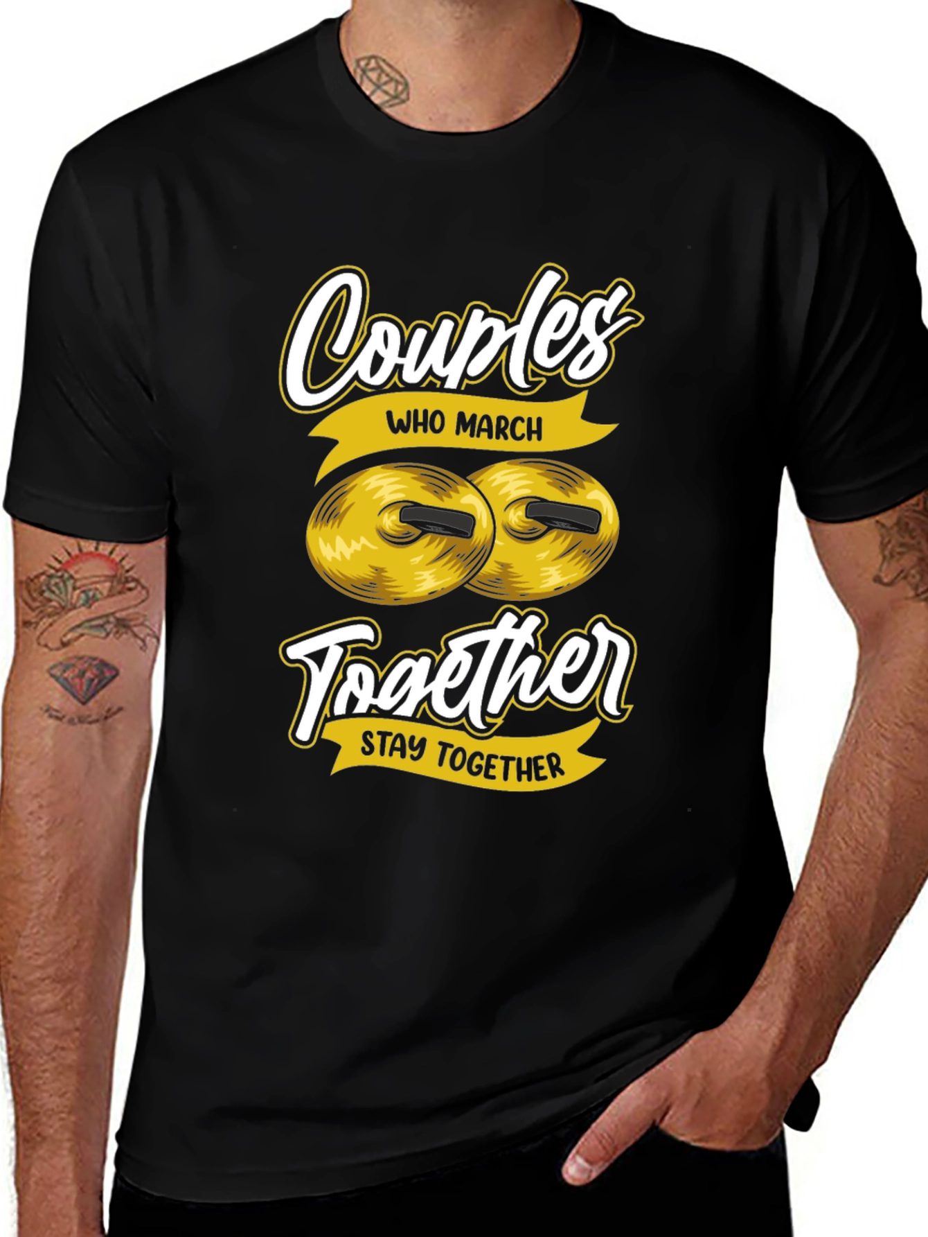 Variant 10 of Couples Who March Together T-Shirt