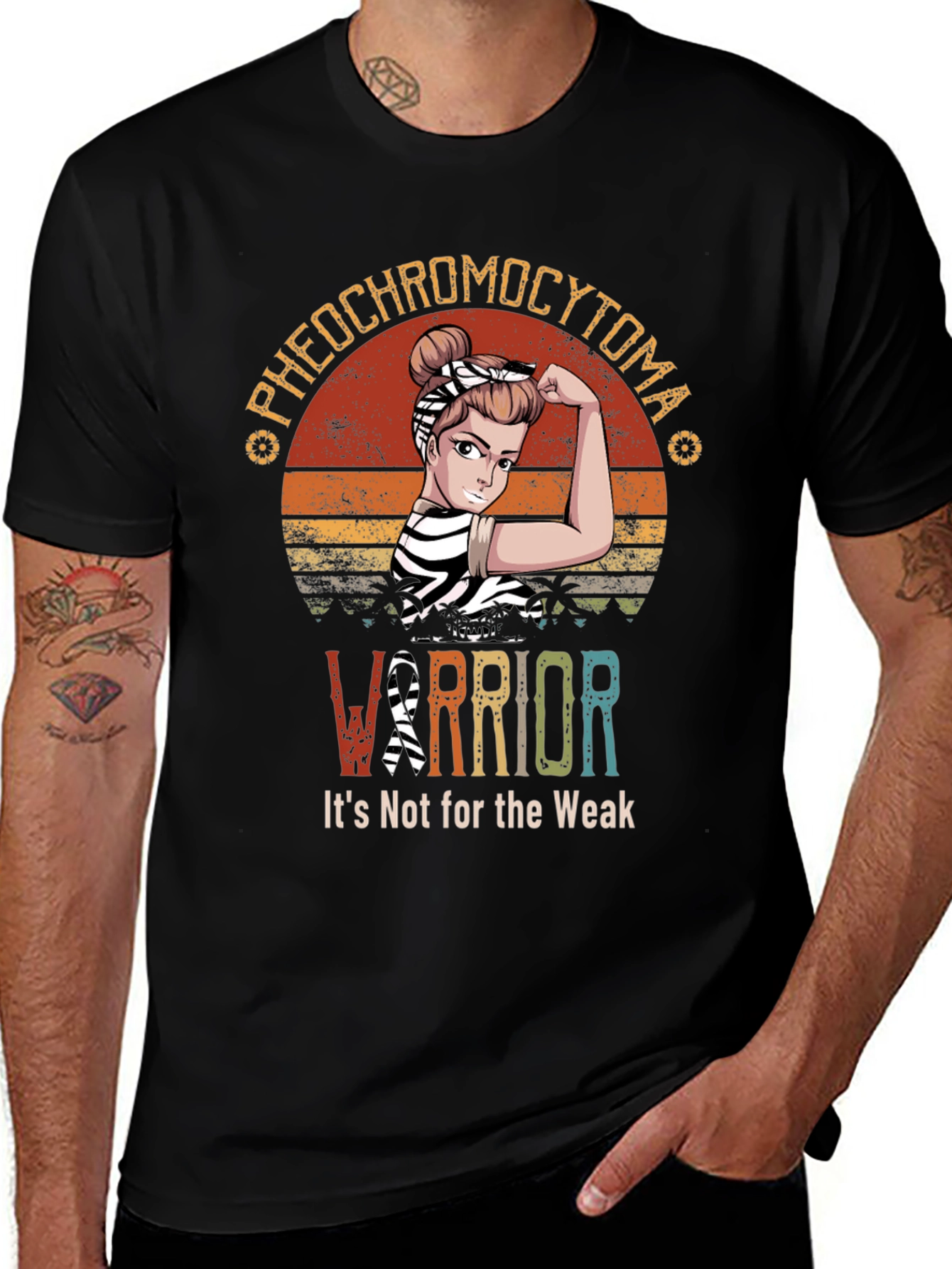Pheochromocytoma Warrior T-Shirt
