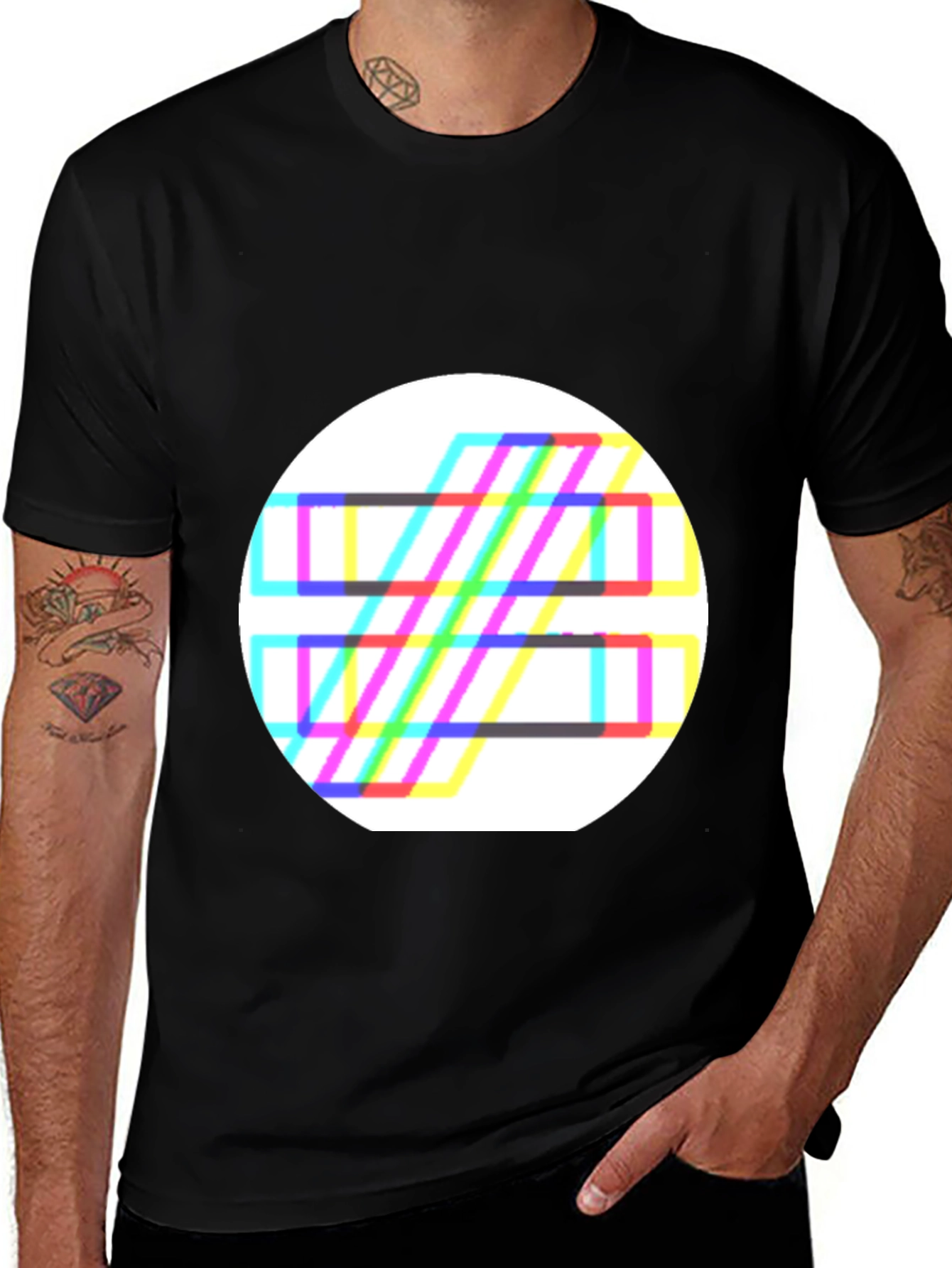 Variant 18 of Equalizer T-Shirt - Stylish Graphic Tee for Men