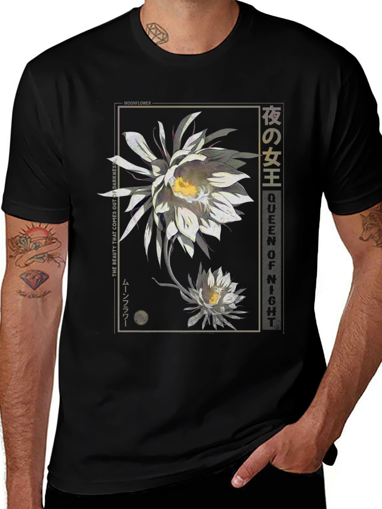 Variant 21 of Queen of the Night Moonflower Graphic T-Shirt