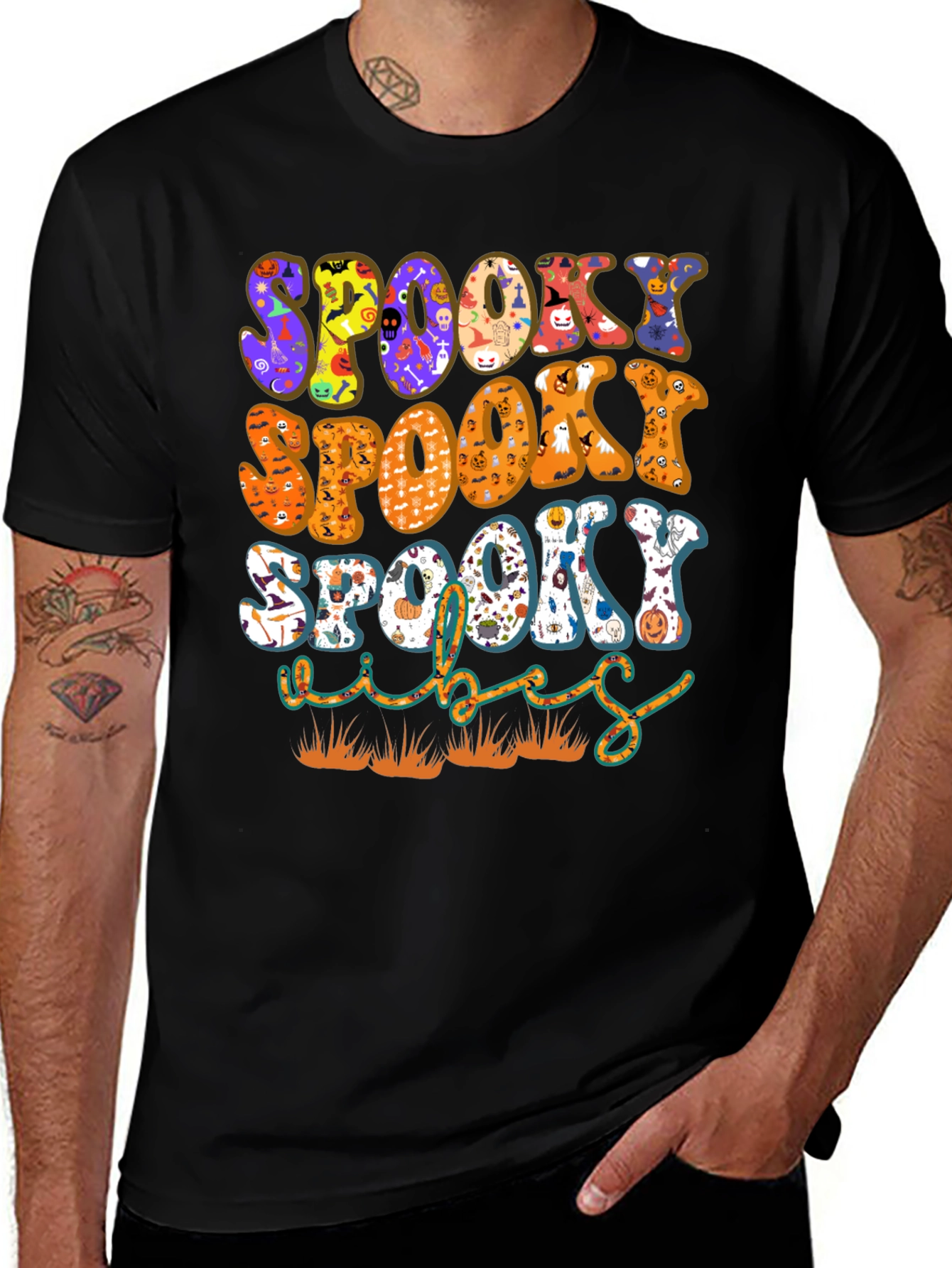 Spooky Vibes Halloween T-Shirt
