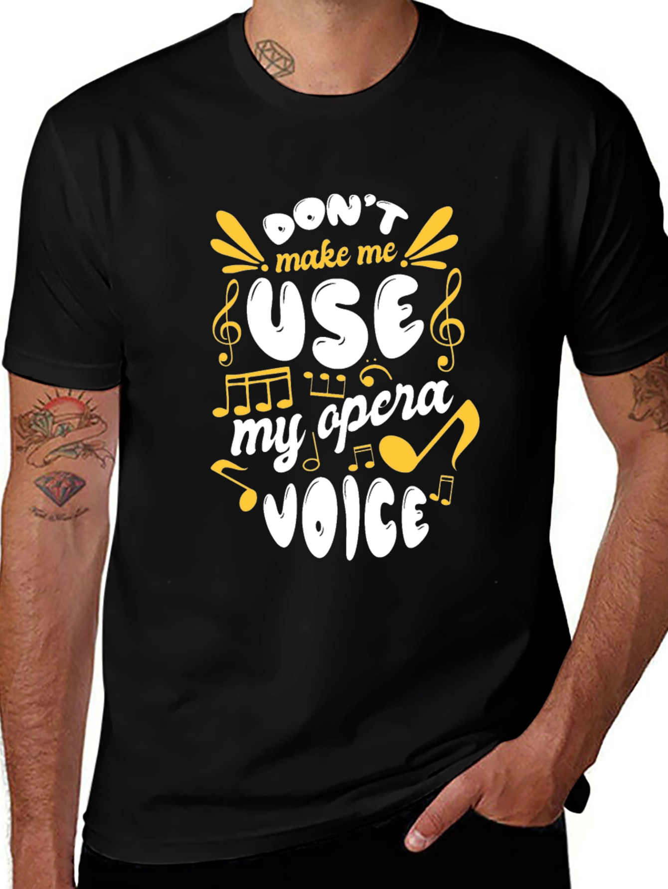 Variant 28 of Opera Voice T-Shirt - Funny Music Lover Tee