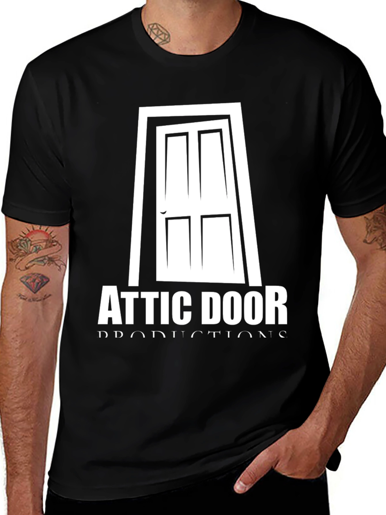 Attic Door Productions Black T-Shirt
