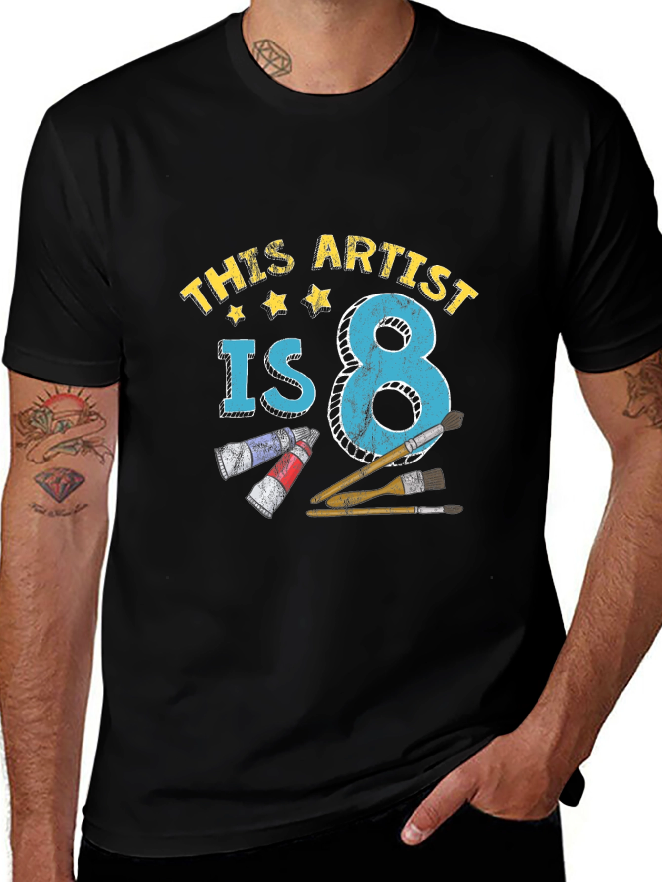 Variant 21 of This Artist is 8 Graphic T-Shirt