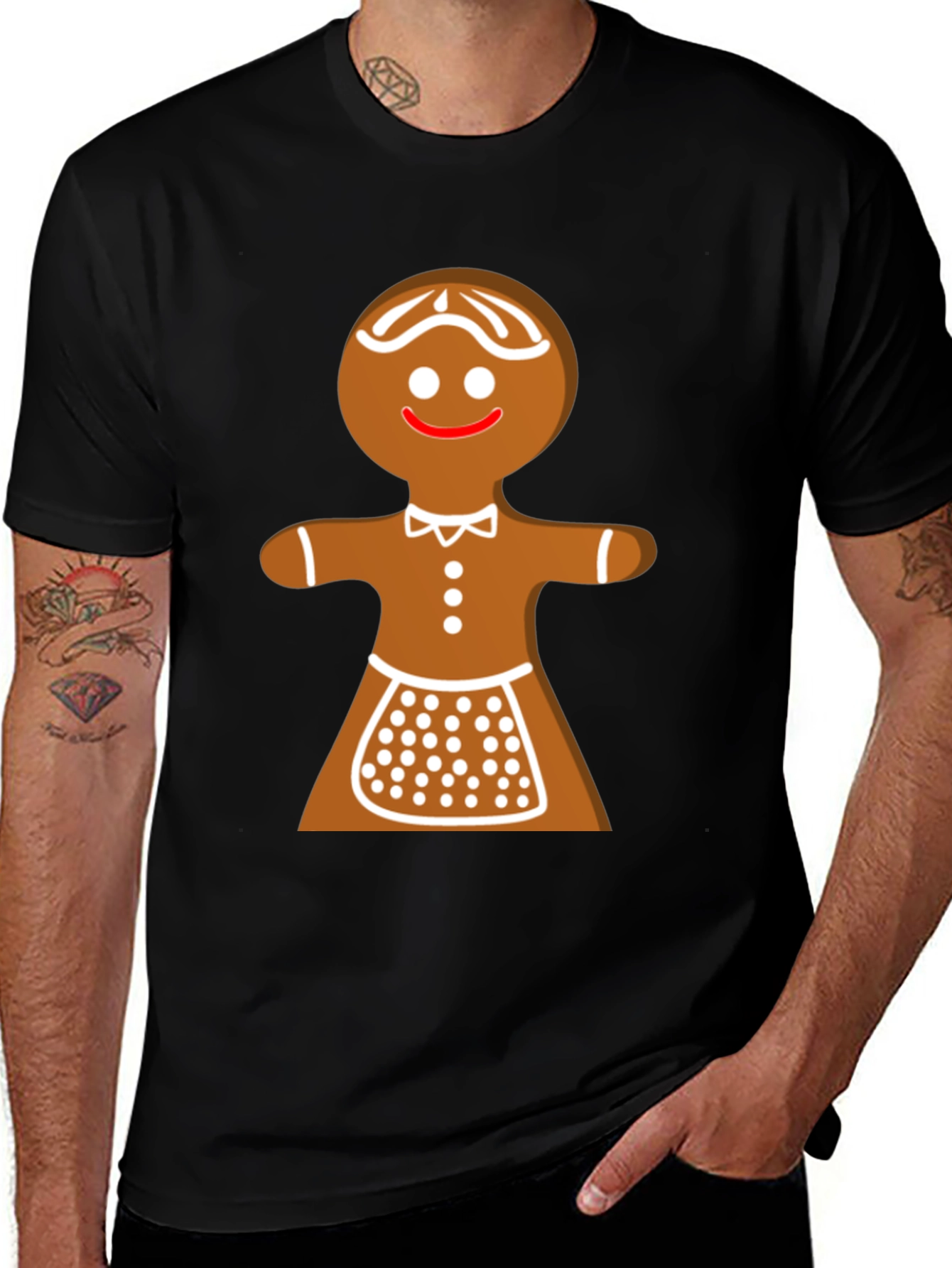 Gingerbread Man Graphic Tee