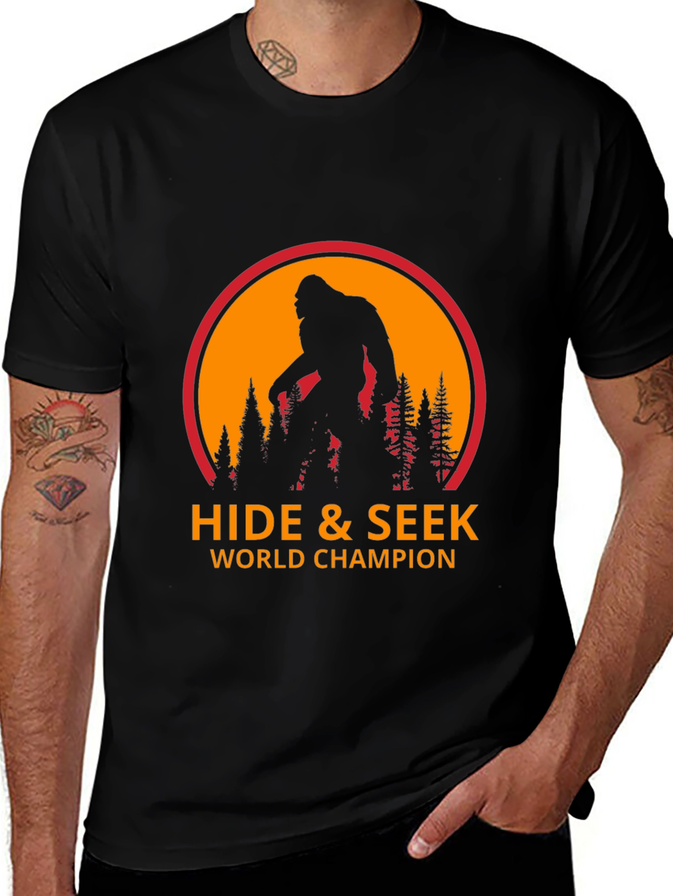 Hide & Seek World Champion Bigfoot T-Shirt