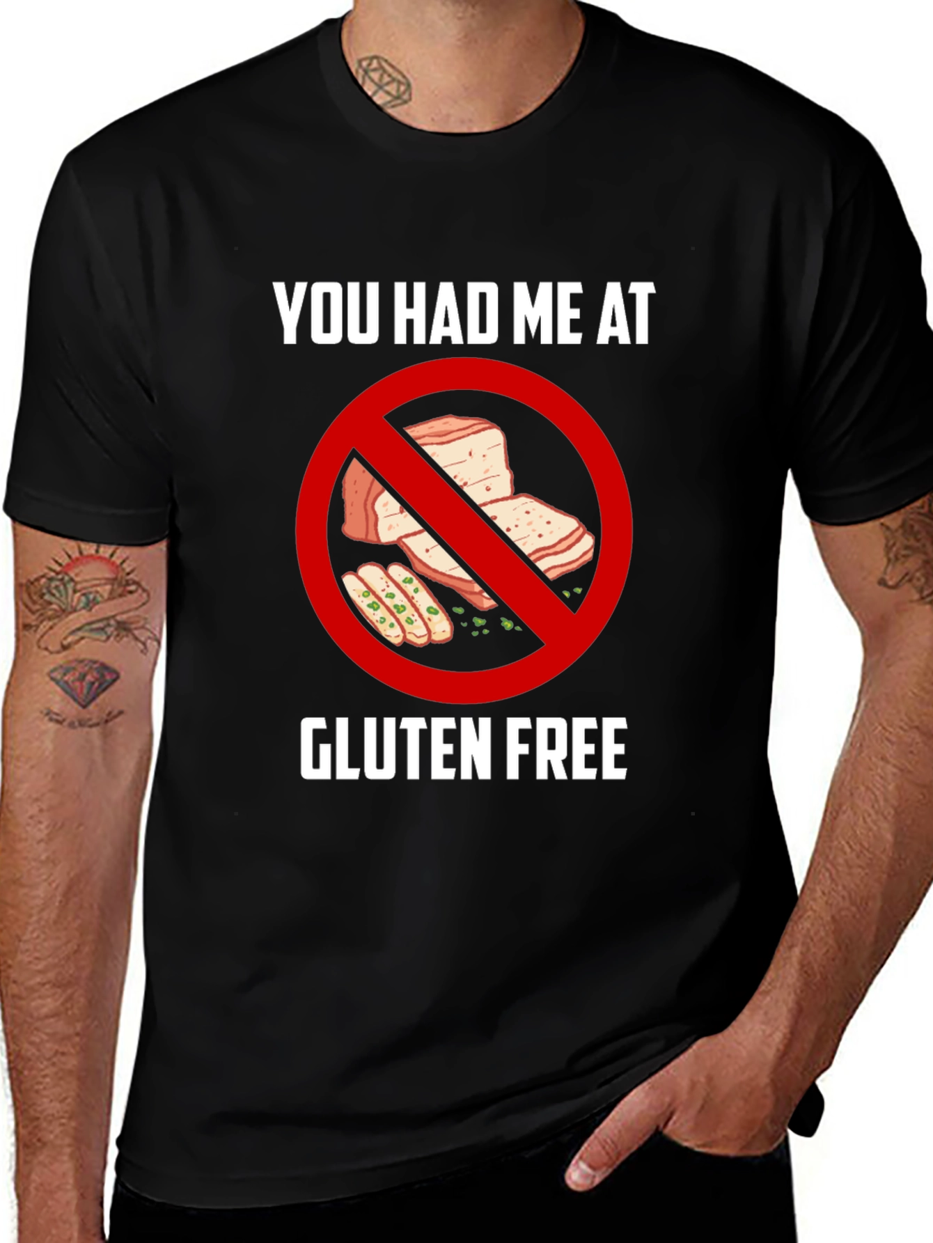 Variant 14 of Gluten Free T-Shirt - You Had Me At