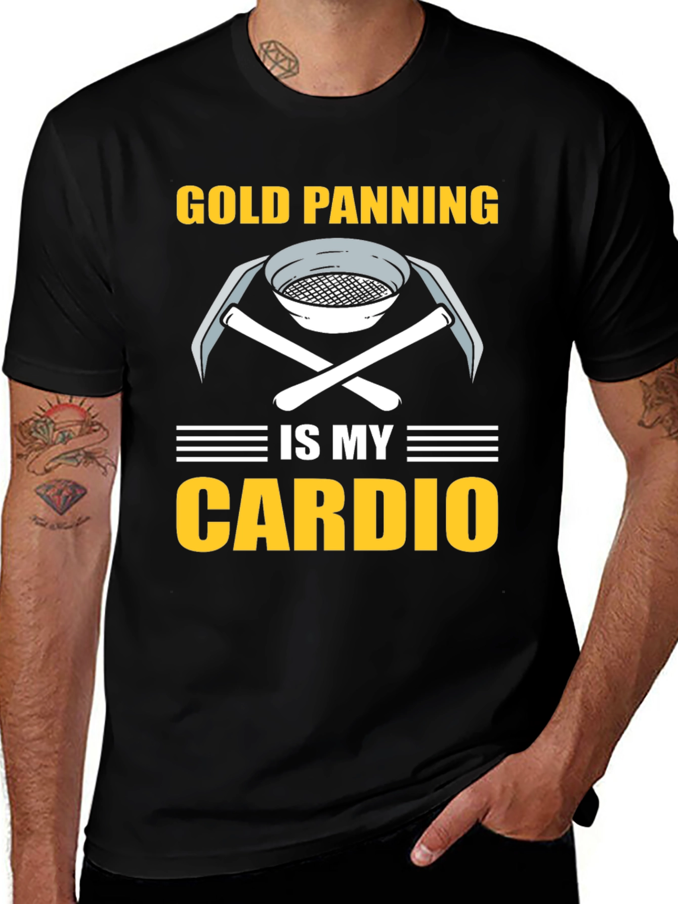 Variant 13 of Gold Panning Cardio T-Shirt