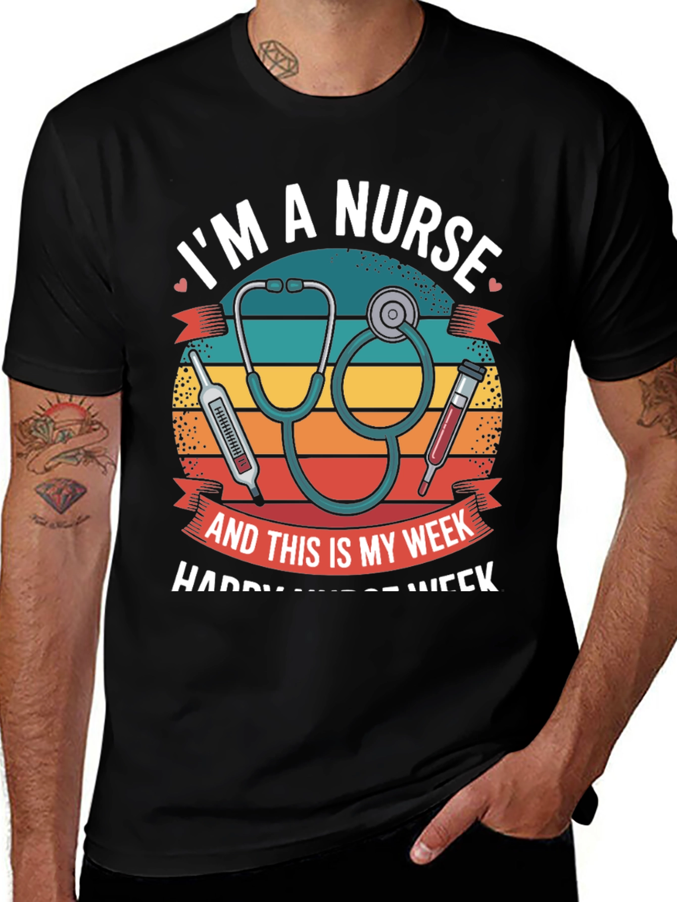 Variant 19 of I'm a Nurse Week T-Shirt