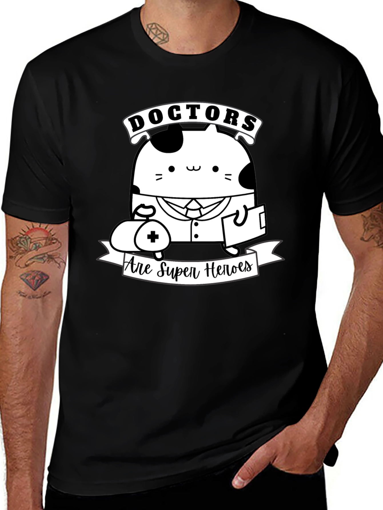 Variant 28 of Doctors are Super Heroes Cute T-Shirt