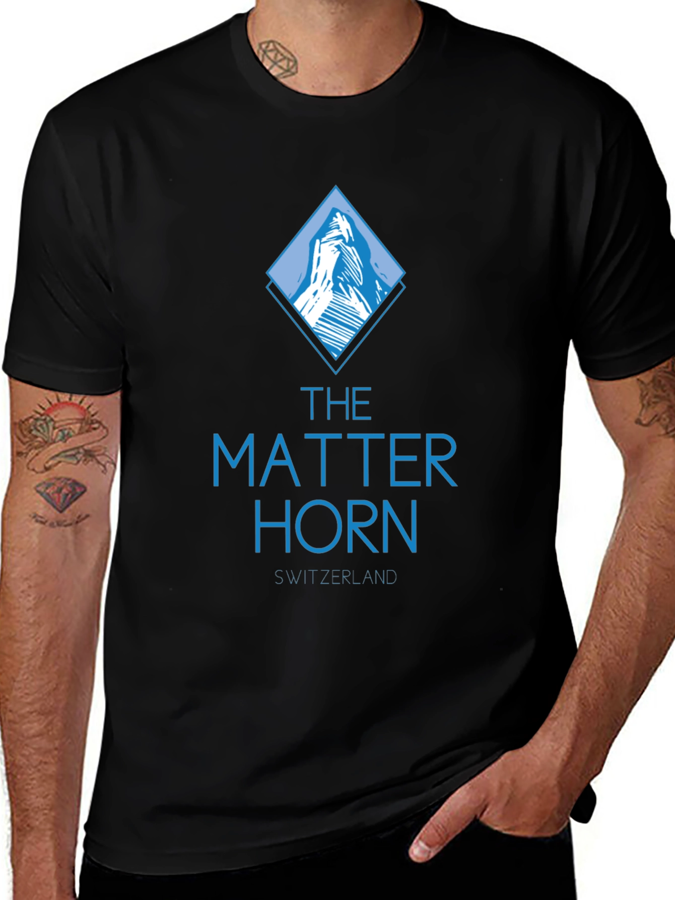 Matterhorn Graphic Tee - Black