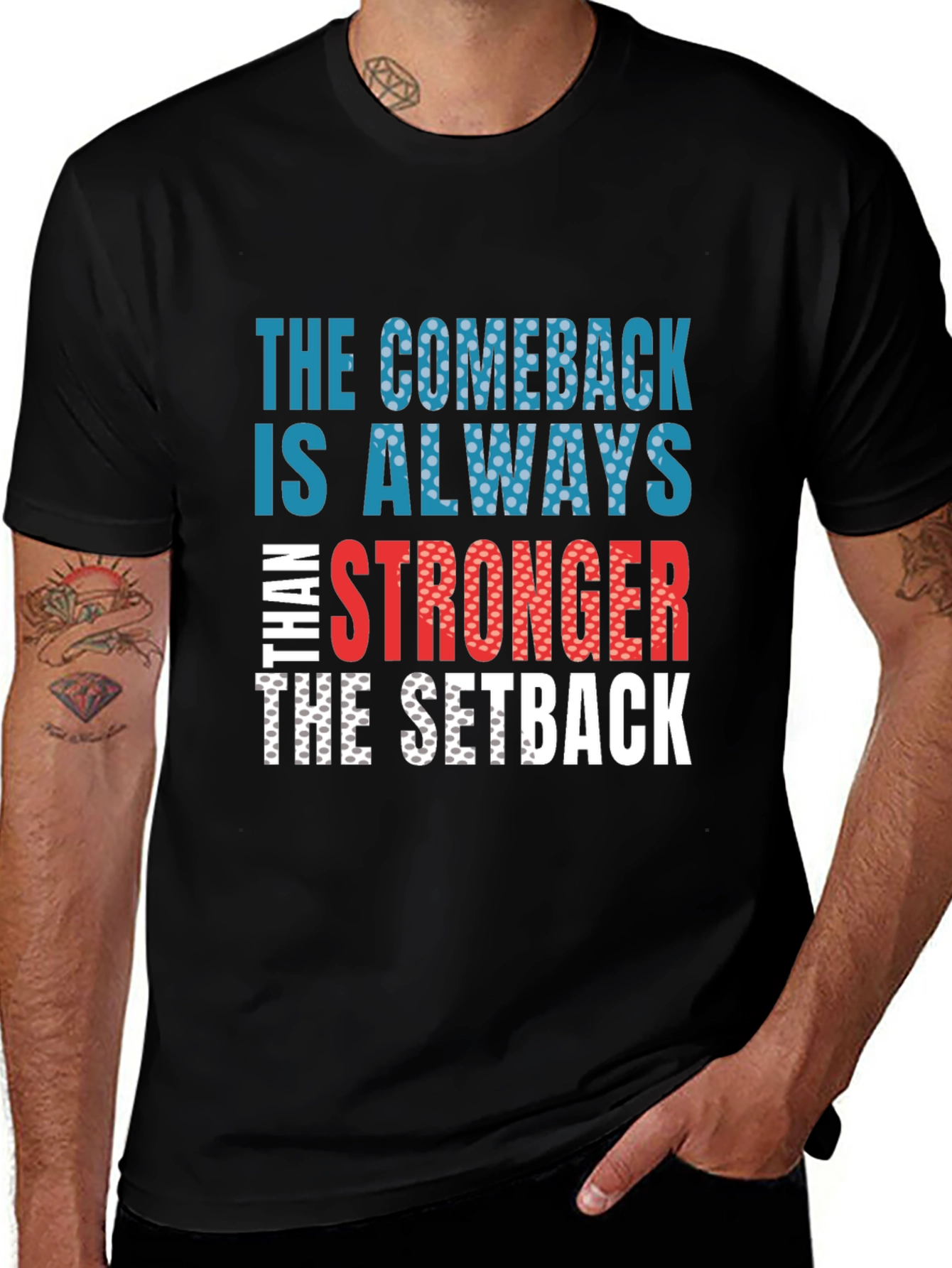 The Comeback T-Shirt - Stronger Than Setback