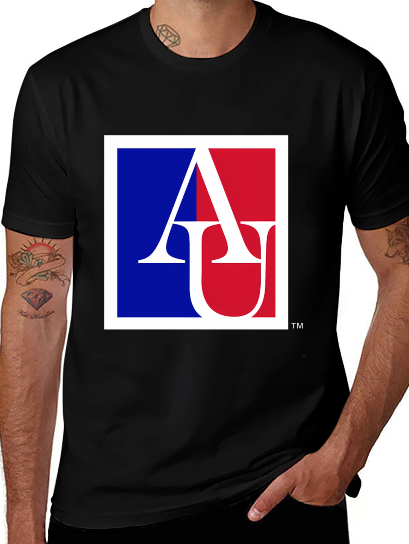 AU Graphic Tee - Collegiate Style