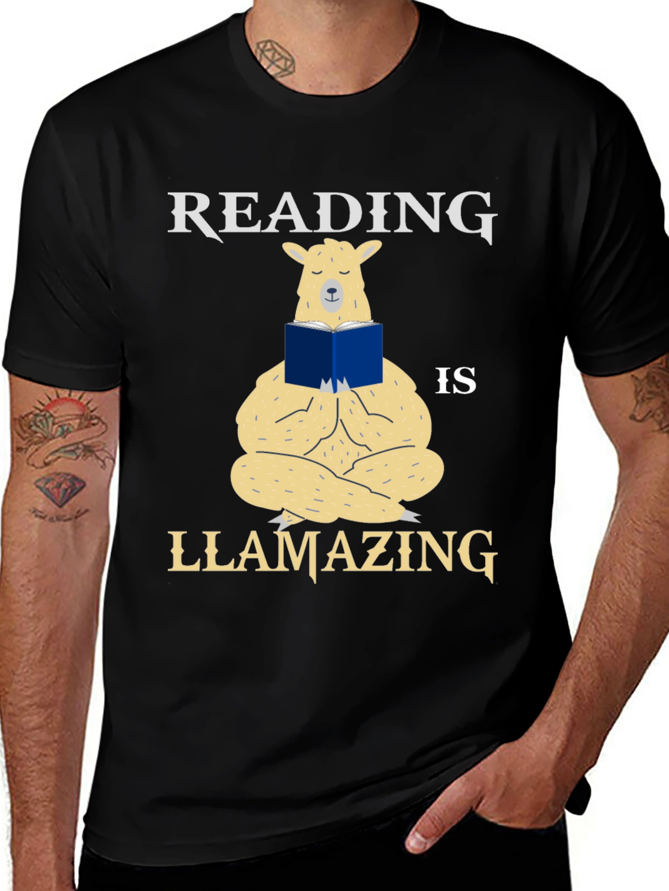 Variant 5 of Reading is Llamazing T-Shirt