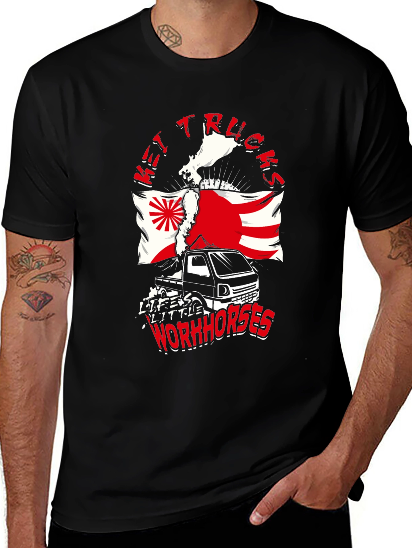 Japanese Kei Truck T-Shirt - Life's Little Workhorses